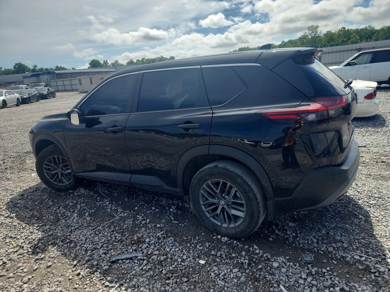 2023 Nissan Rogue S Black vin: 5N1BT3AA8PC919791