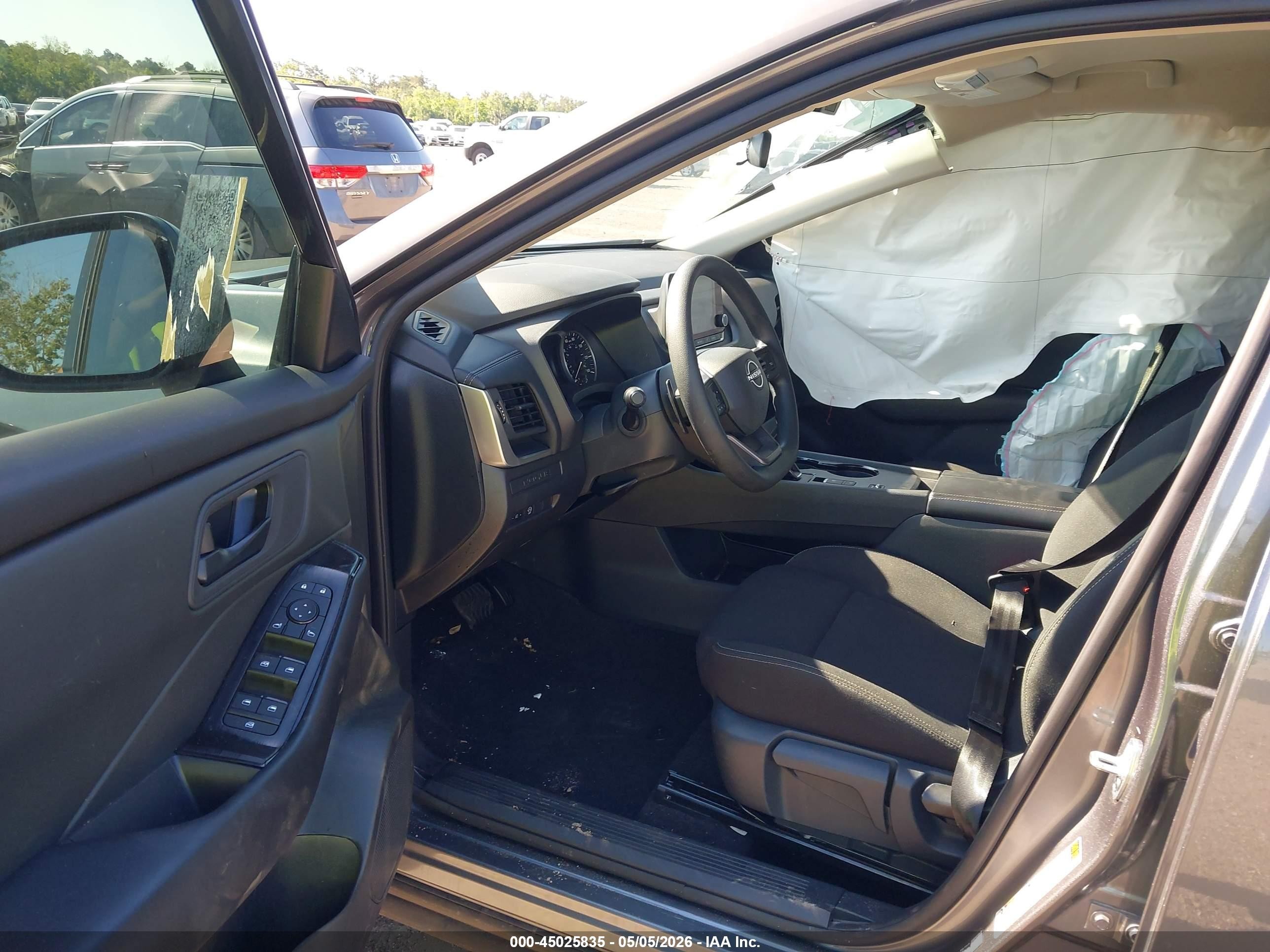 2025 Nissan Rogue S Fwd Gray vin: 5N1BT3AA8SC866163