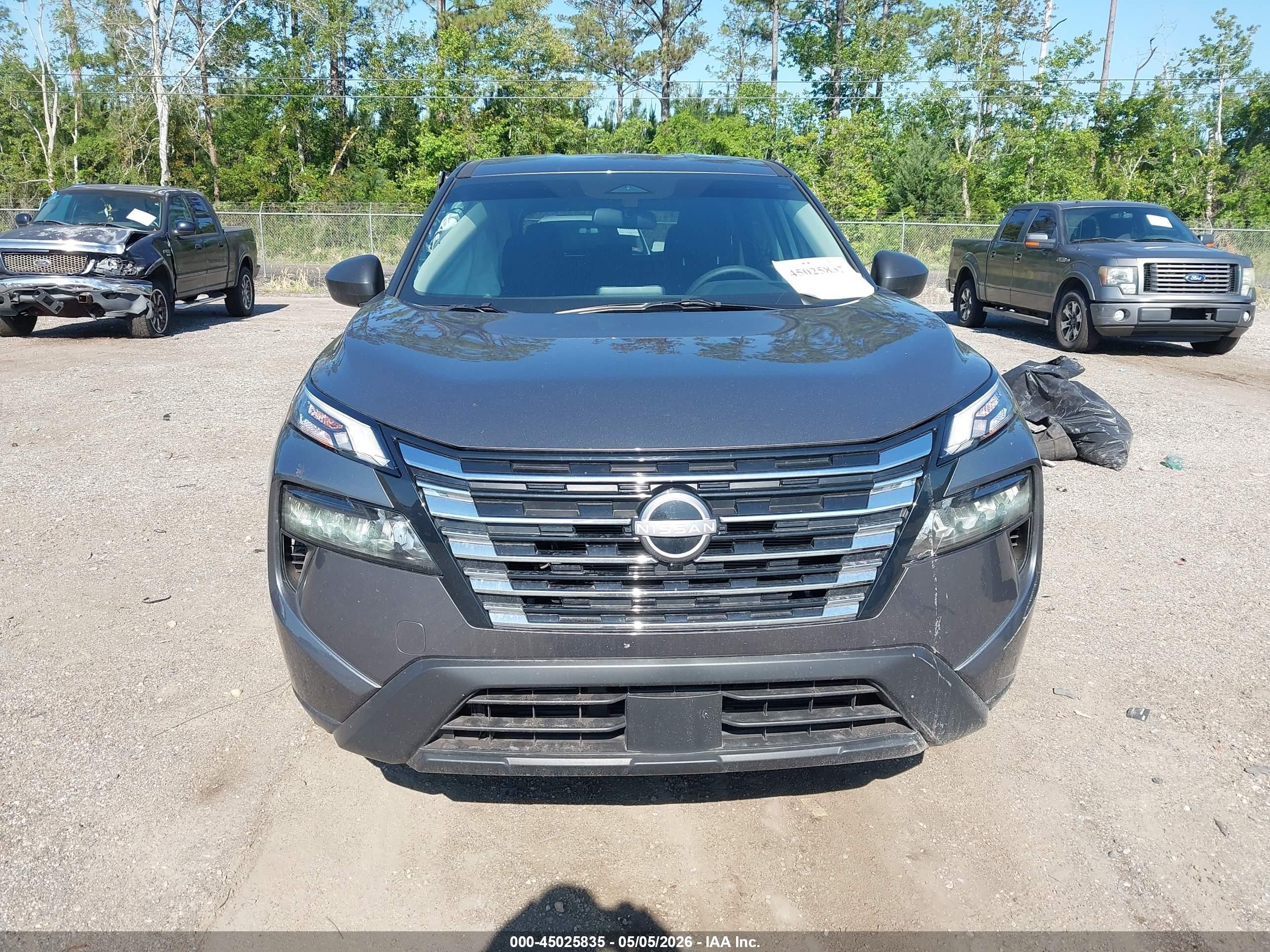 2025 Nissan Rogue S Fwd Gray vin: 5N1BT3AA8SC866163