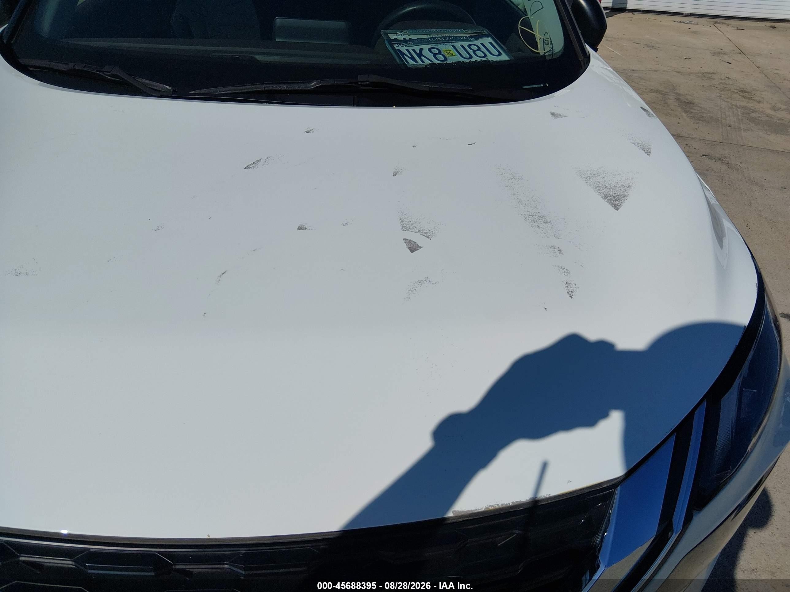 2023 Nissan Rogue S Intelligent Awd Белый vin: 5N1BT3AB0PC837532