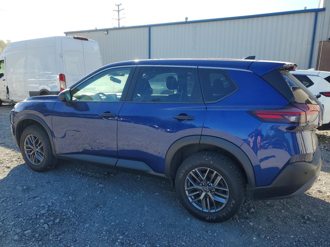 2023 Nissan Rogue S Blue vin: 5N1BT3AB0PC856520