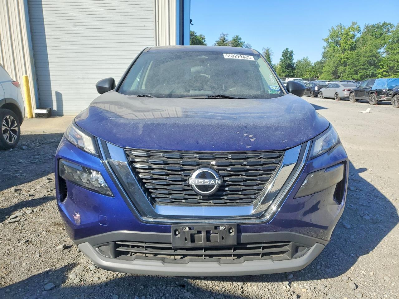 2023 Nissan Rogue S Blue vin: 5N1BT3AB0PC856520