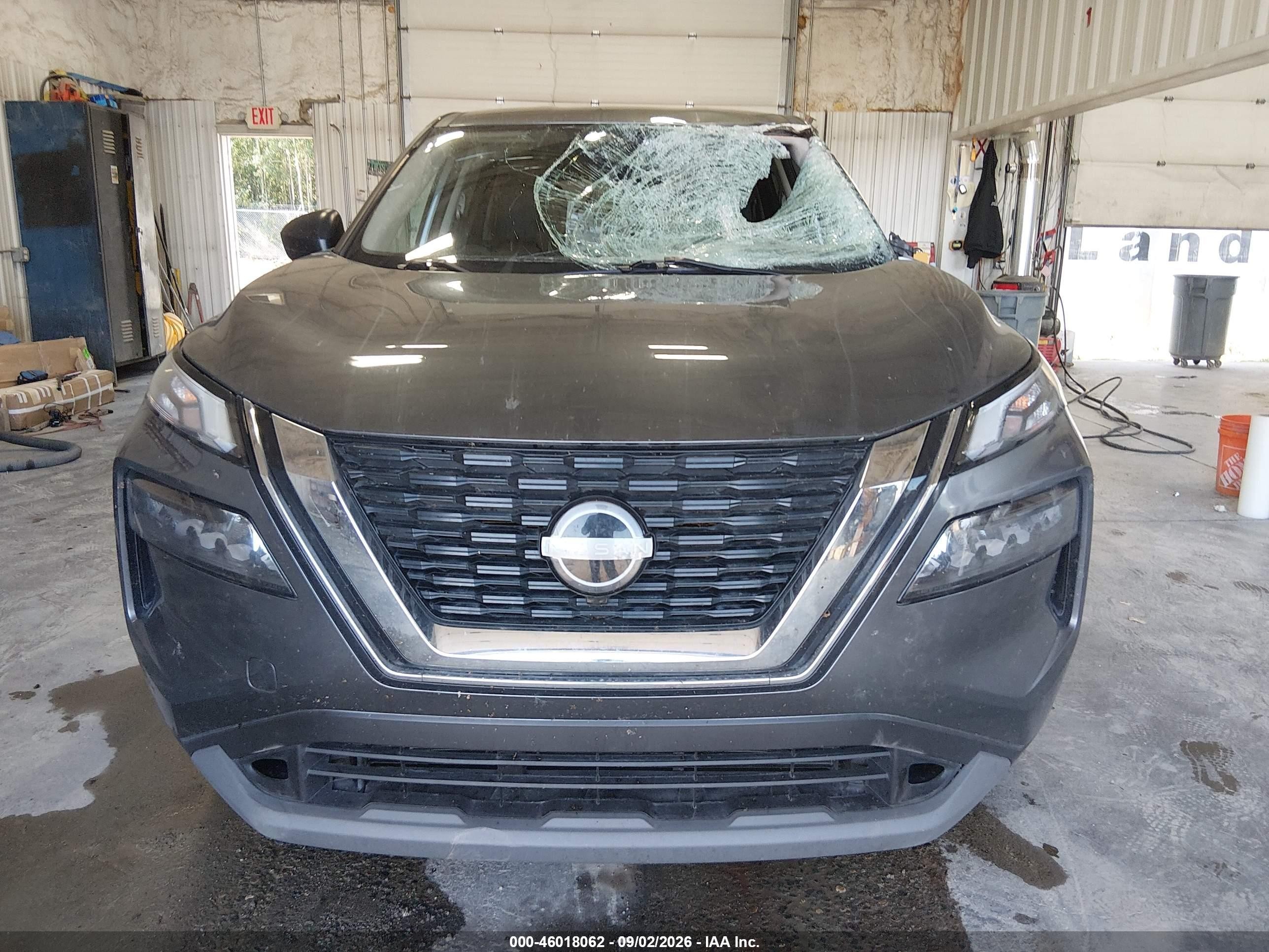 2023 Nissan Rogue S Intelligent Awd Gray vin: 5N1BT3AB1PC799244