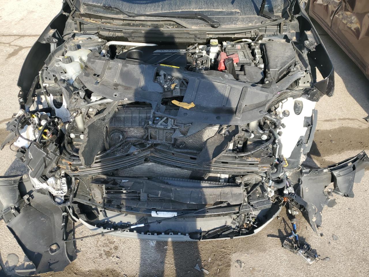 2023 Nissan Rogue S Черный vin: 5N1BT3AB1PC892734 Damage: Front Bumper Reinforcement, Broken, Replacement Required