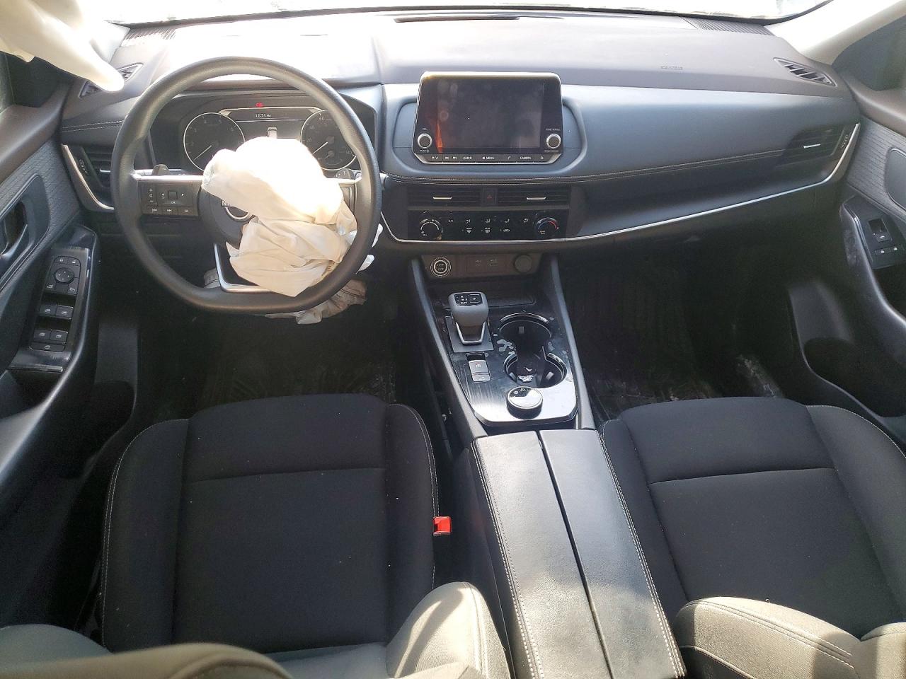 2023 Nissan Rogue S Черный vin: 5N1BT3AB1PC892734