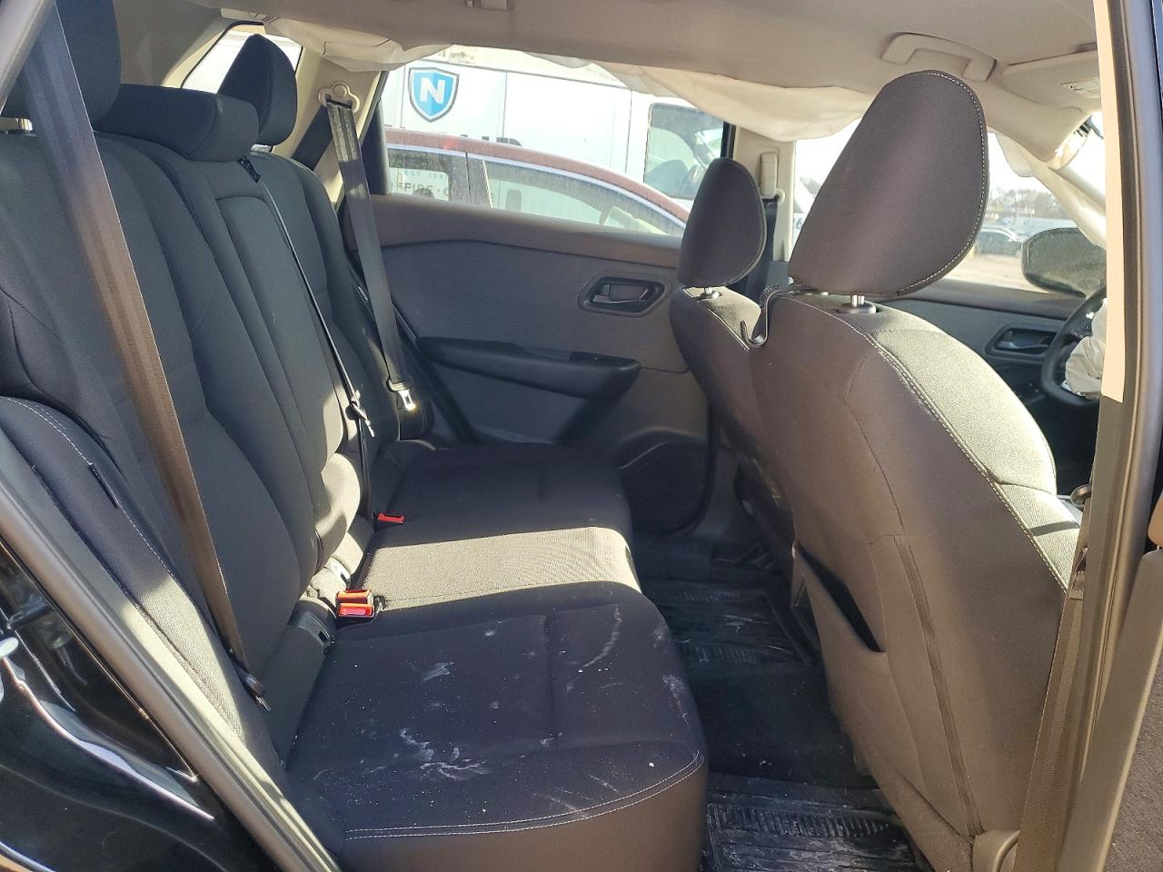 2023 Nissan Rogue S Черный vin: 5N1BT3AB1PC892734