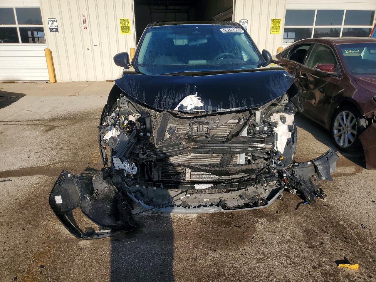 2023 Nissan Rogue S Черный vin: 5N1BT3AB1PC892734