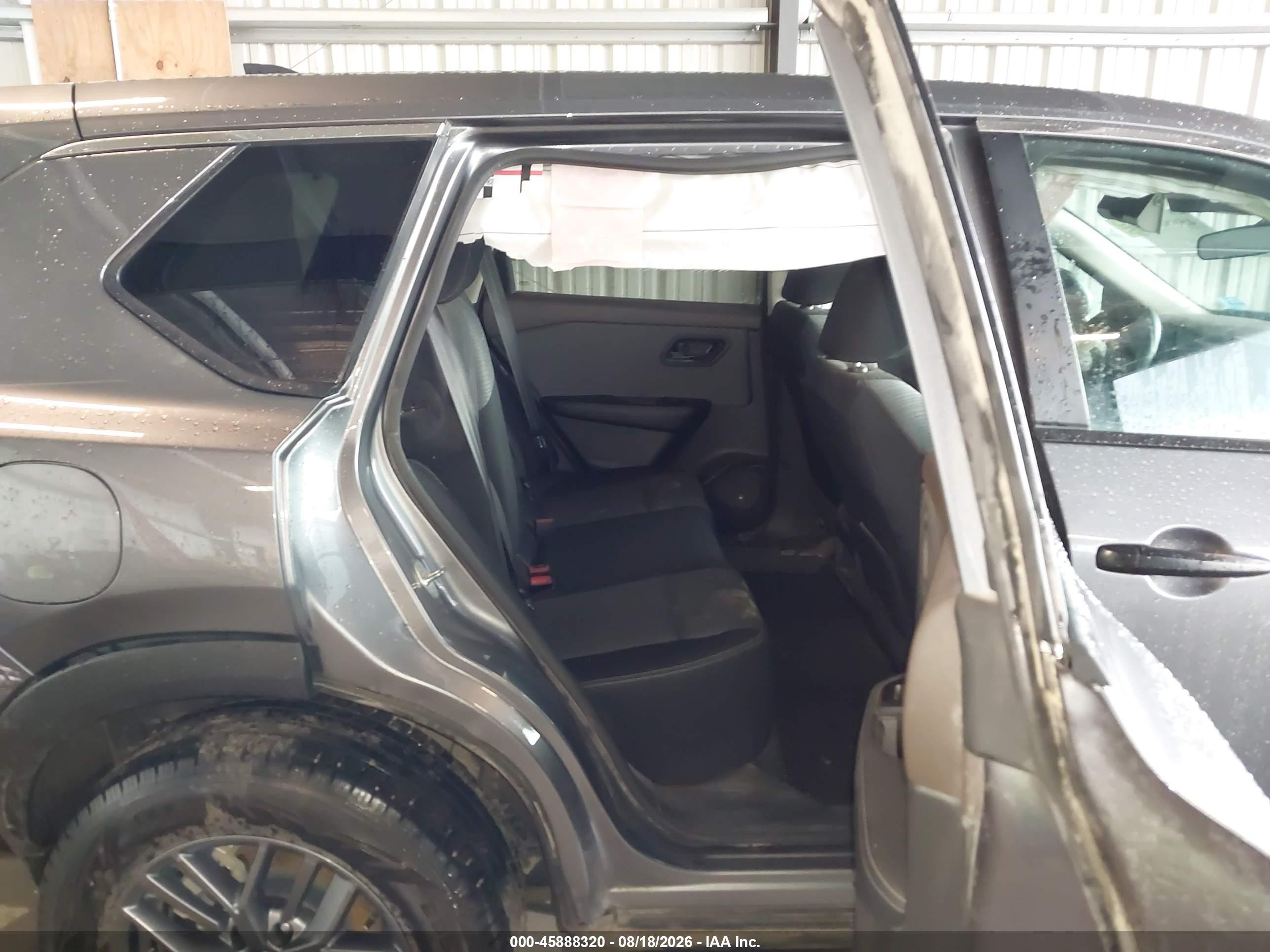 2022 Nissan Rogue S Intelligent Awd Gray vin: 5N1BT3AB2NC716708