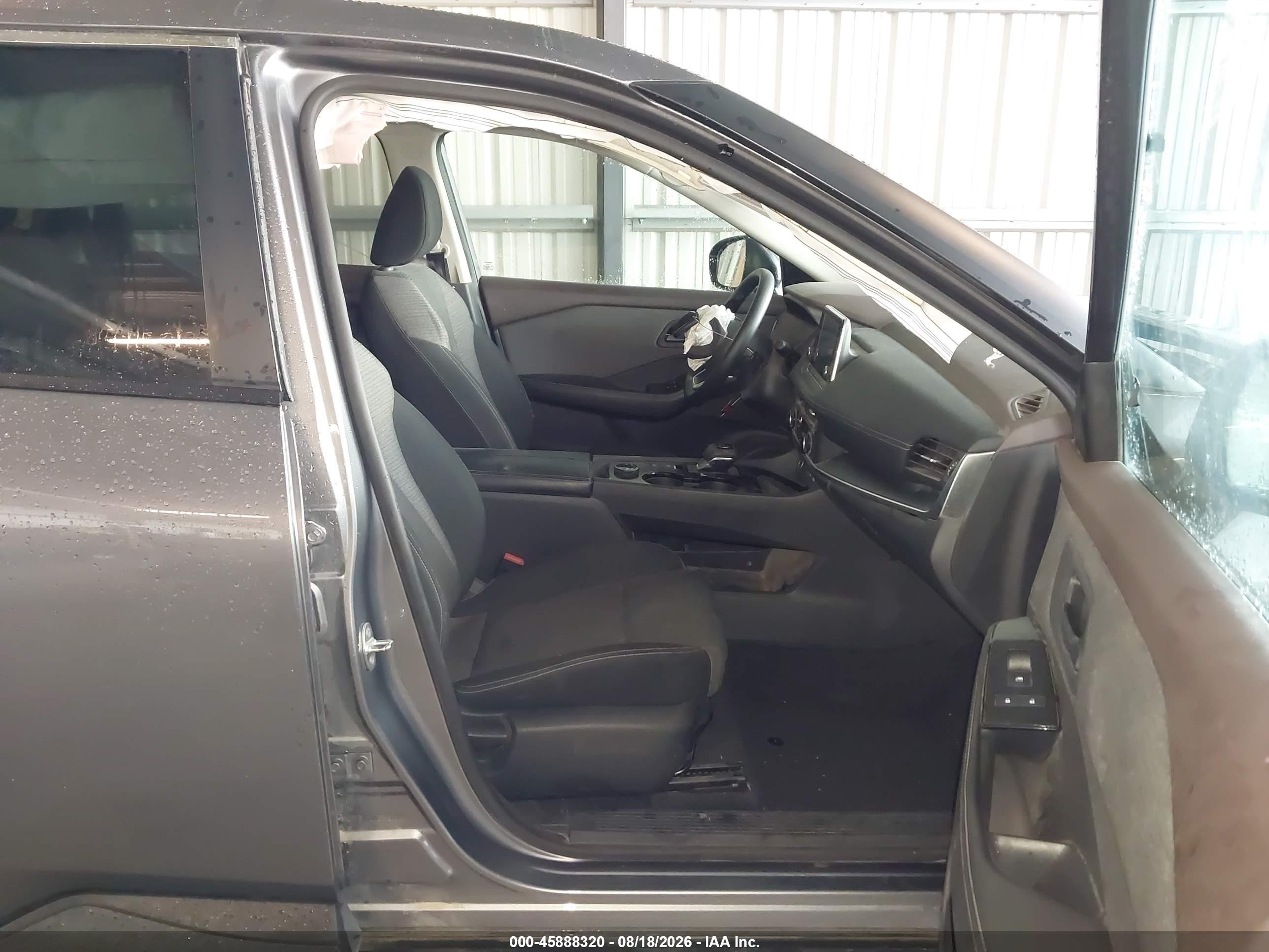 2022 Nissan Rogue S Intelligent Awd Gray vin: 5N1BT3AB2NC716708