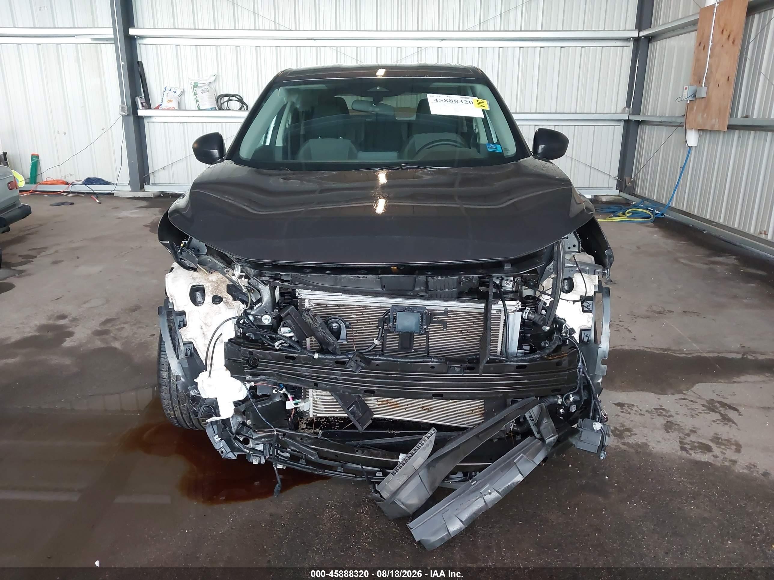 2022 Nissan Rogue S Intelligent Awd Gray vin: 5N1BT3AB2NC716708