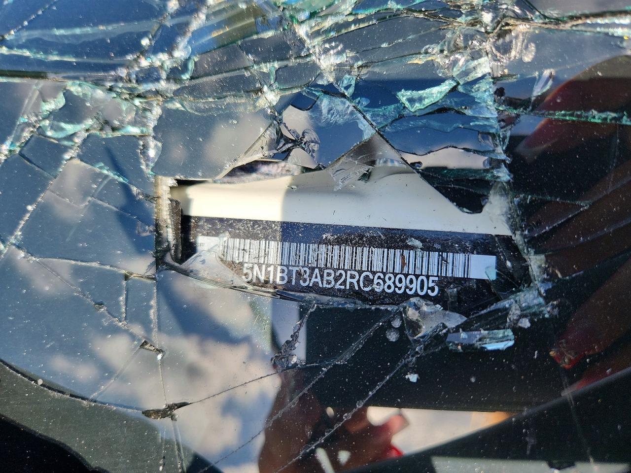 2024 Nissan Rogue S White vin: 5N1BT3AB2RC689905