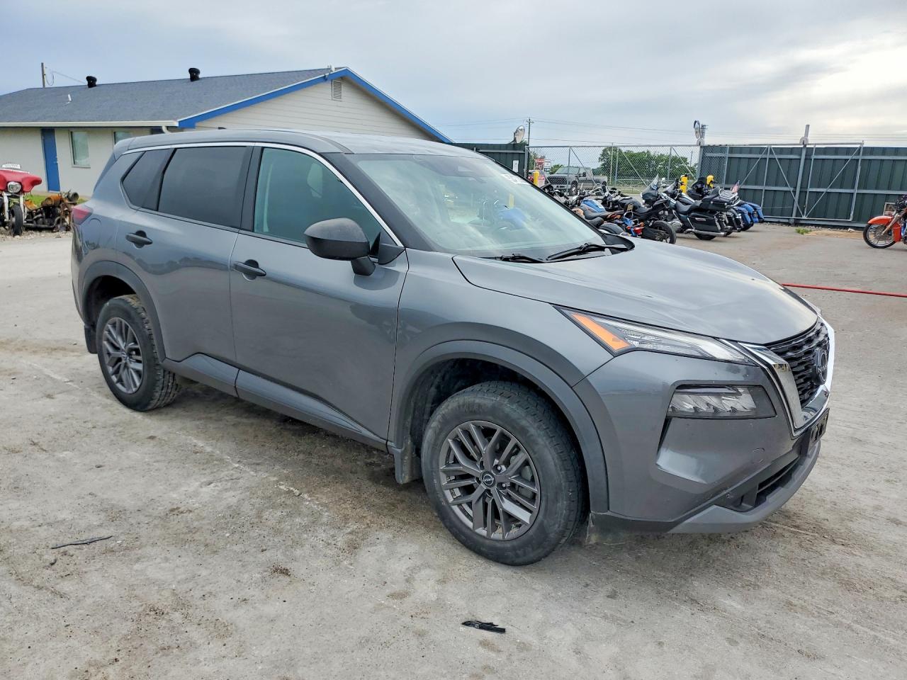 2023 Nissan Rogue S Gray vin: 5N1BT3AB3PC779349