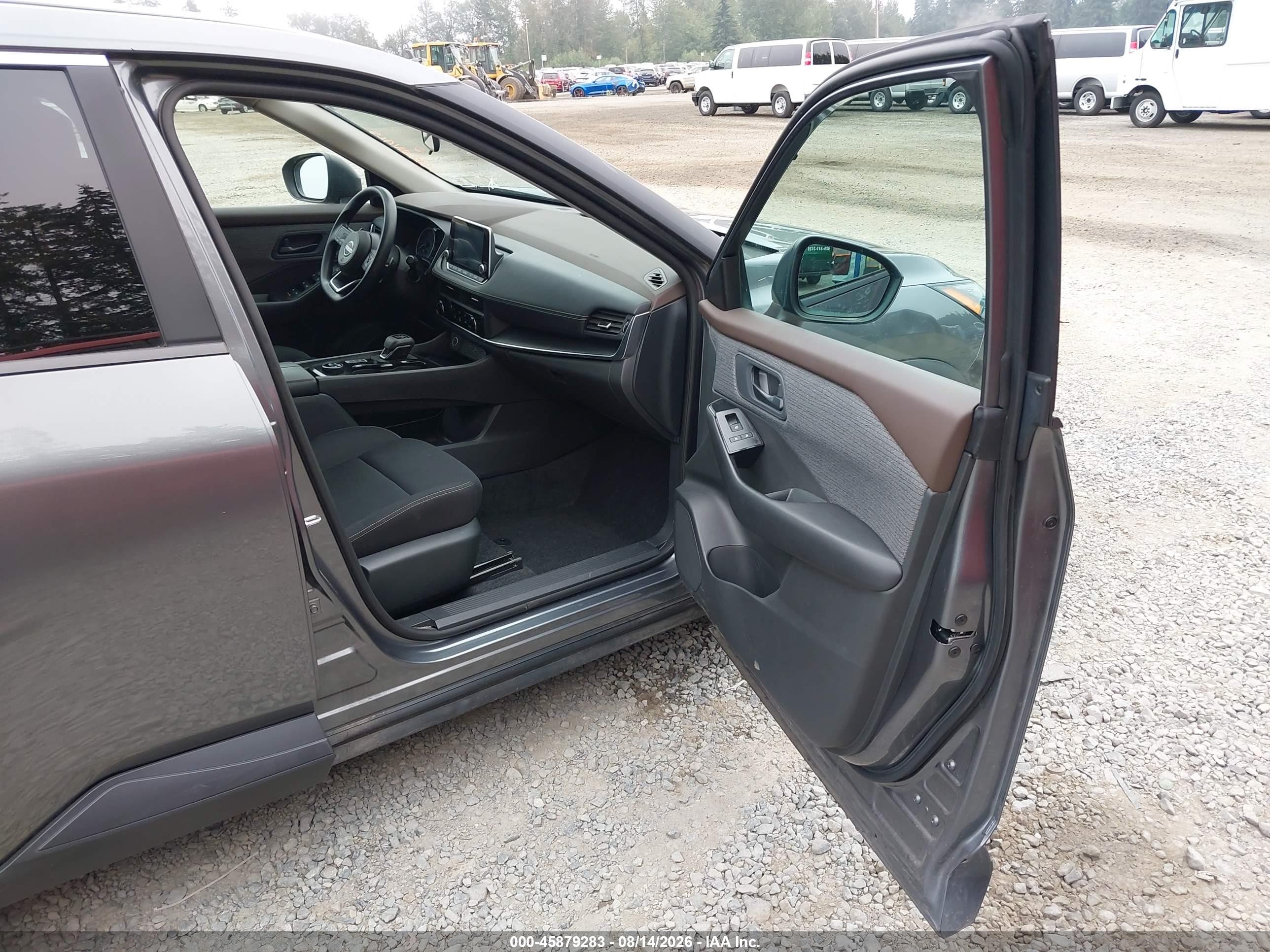 2023 Nissan Rogue S Intelligent Awd Gray vin: 5N1BT3AB5PC761015