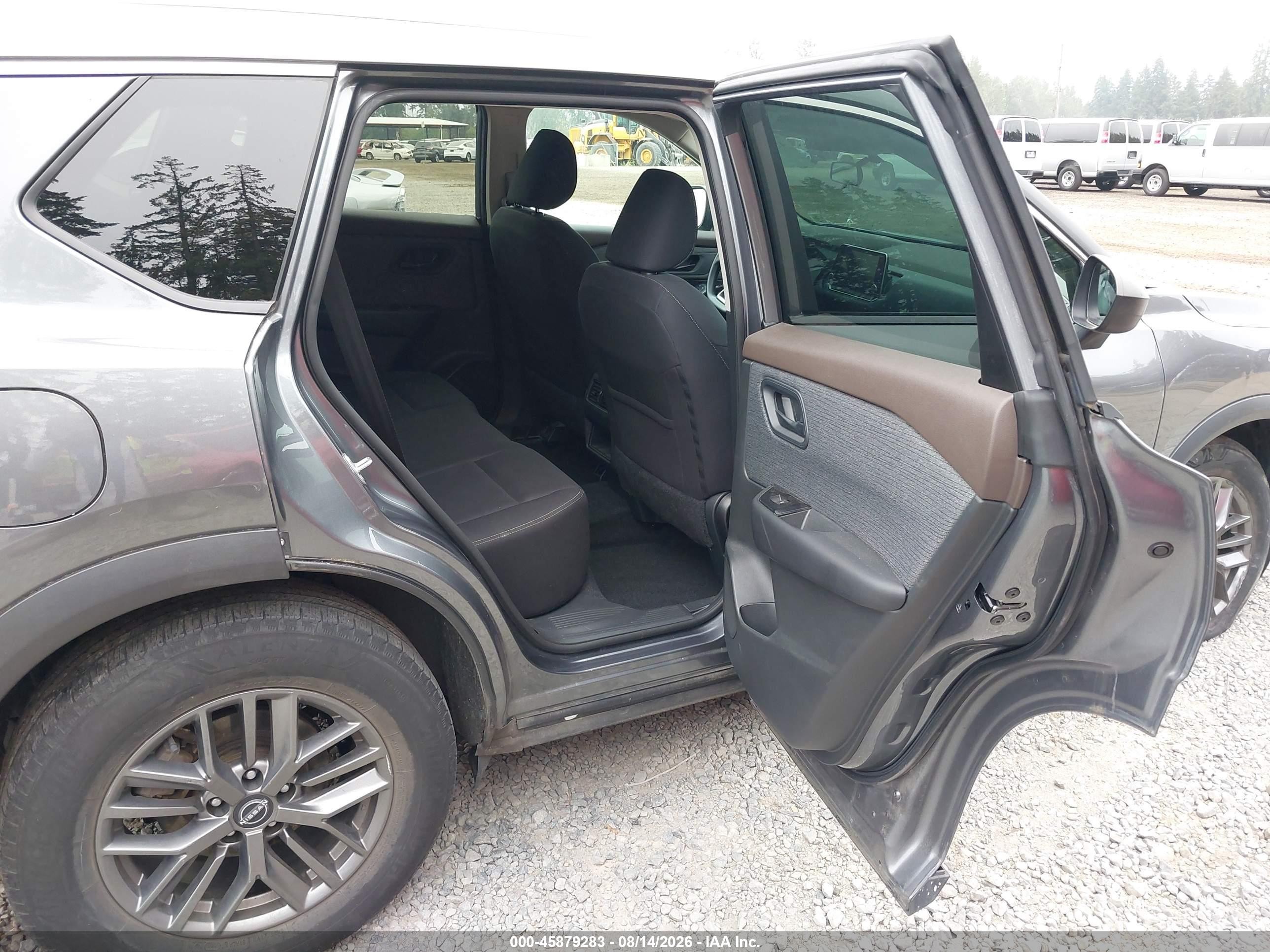 2023 Nissan Rogue S Intelligent Awd Gray vin: 5N1BT3AB5PC761015