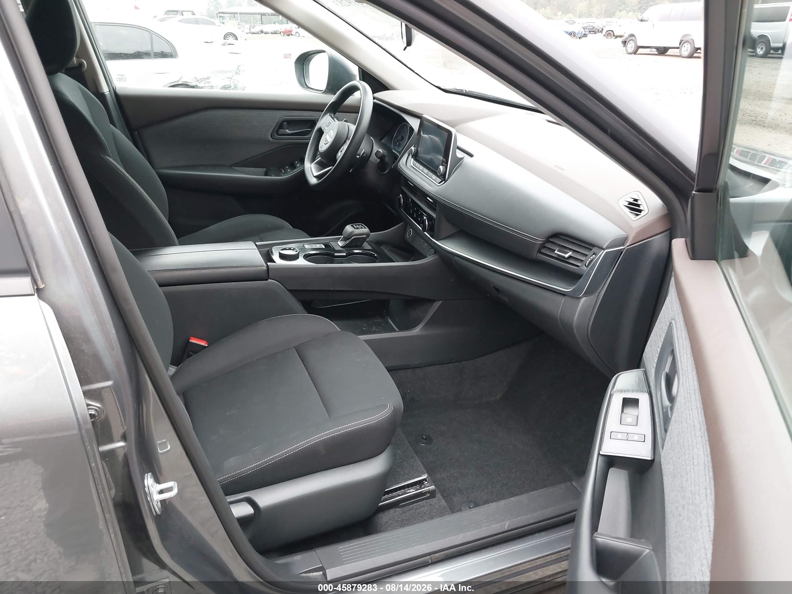 2023 Nissan Rogue S Intelligent Awd Gray vin: 5N1BT3AB5PC761015