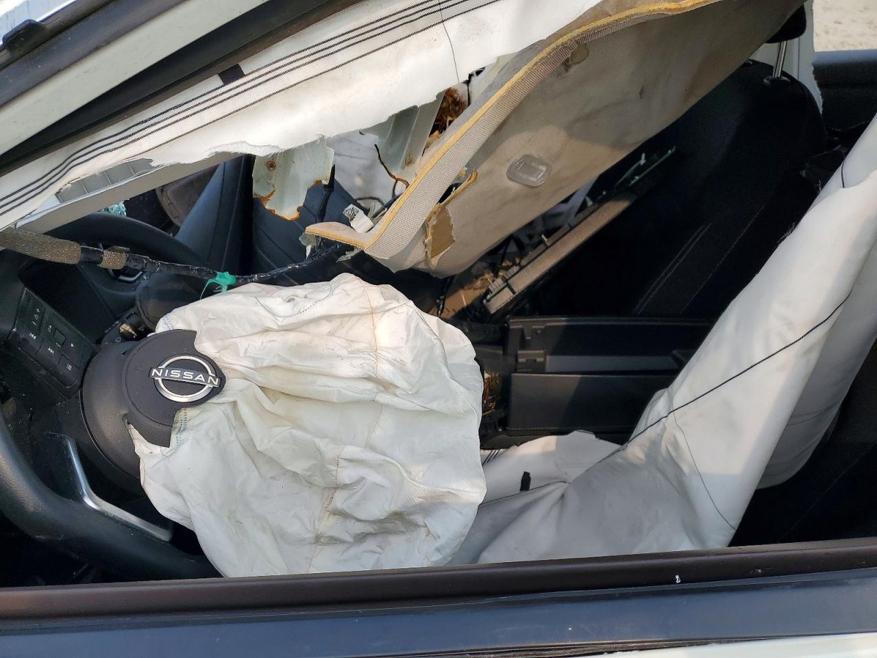 2023 Nissan Rogue S White vin: 5N1BT3AB5PC892056