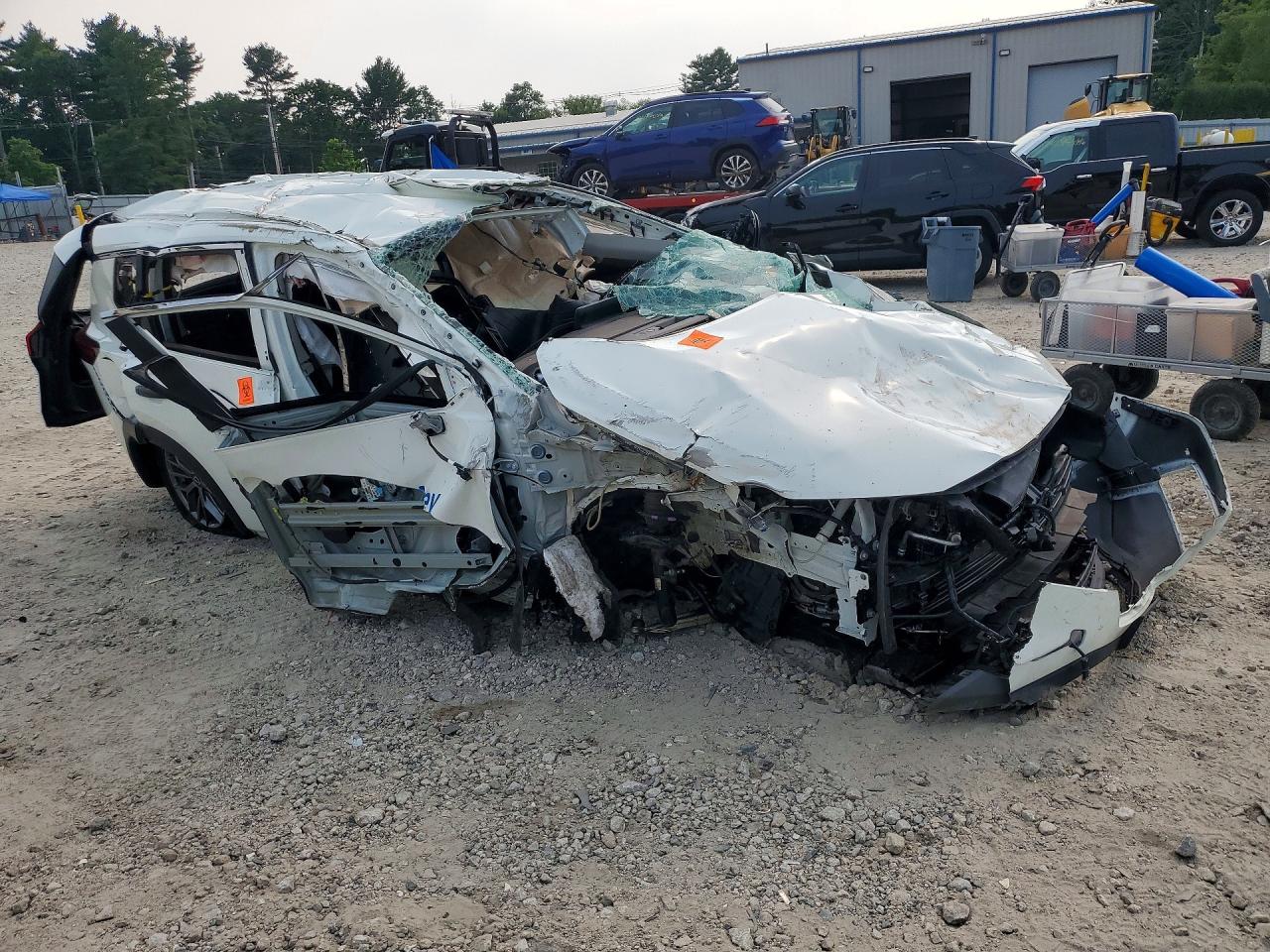 2023 Nissan Rogue S White vin: 5N1BT3AB5PC892056
