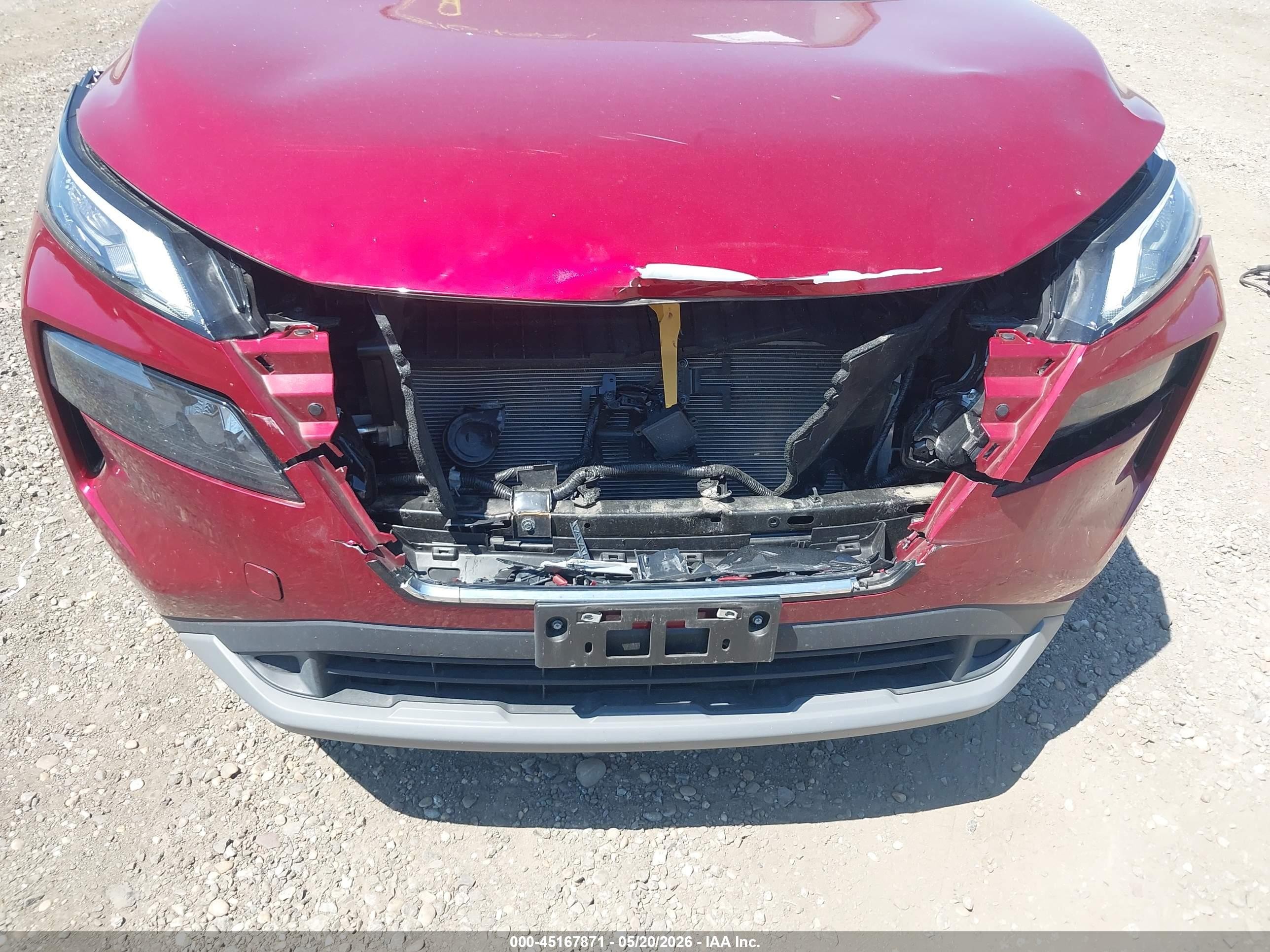 2023 Nissan Rogue S Intelligent Awd Красный vin: 5N1BT3AB5PC945211