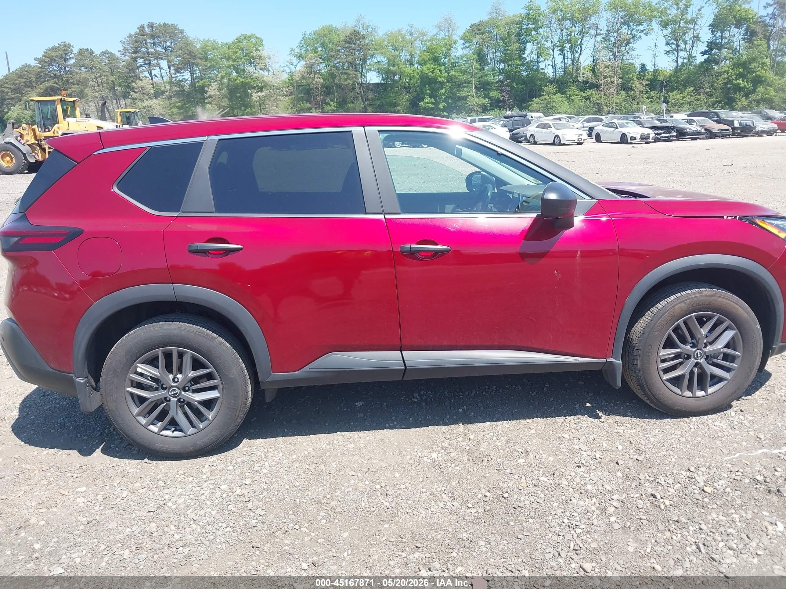 2023 Nissan Rogue S Intelligent Awd Красный vin: 5N1BT3AB5PC945211