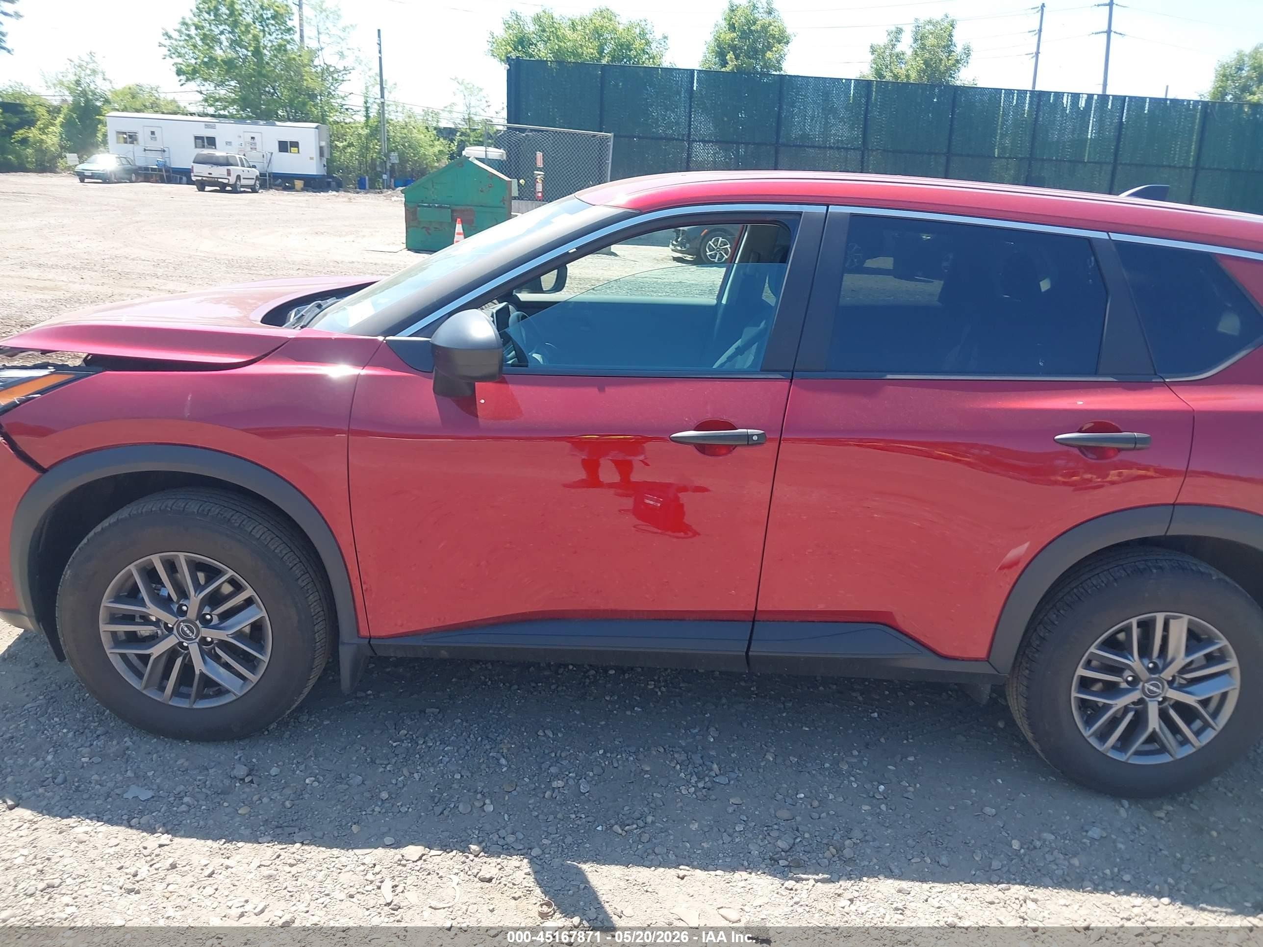 2023 Nissan Rogue S Intelligent Awd Красный vin: 5N1BT3AB5PC945211