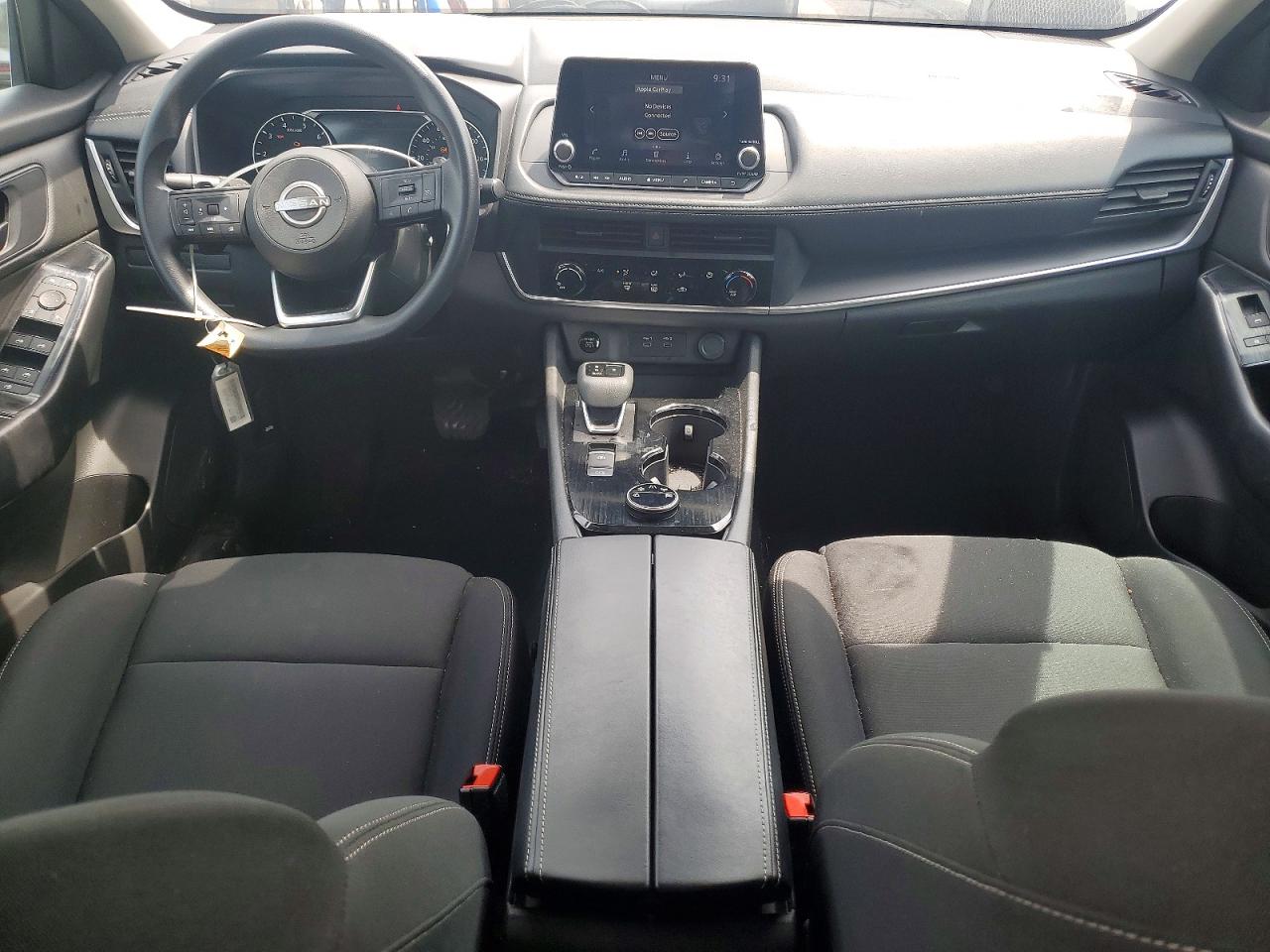 2024 Nissan Rogue S White vin: 5N1BT3AB5RC695732