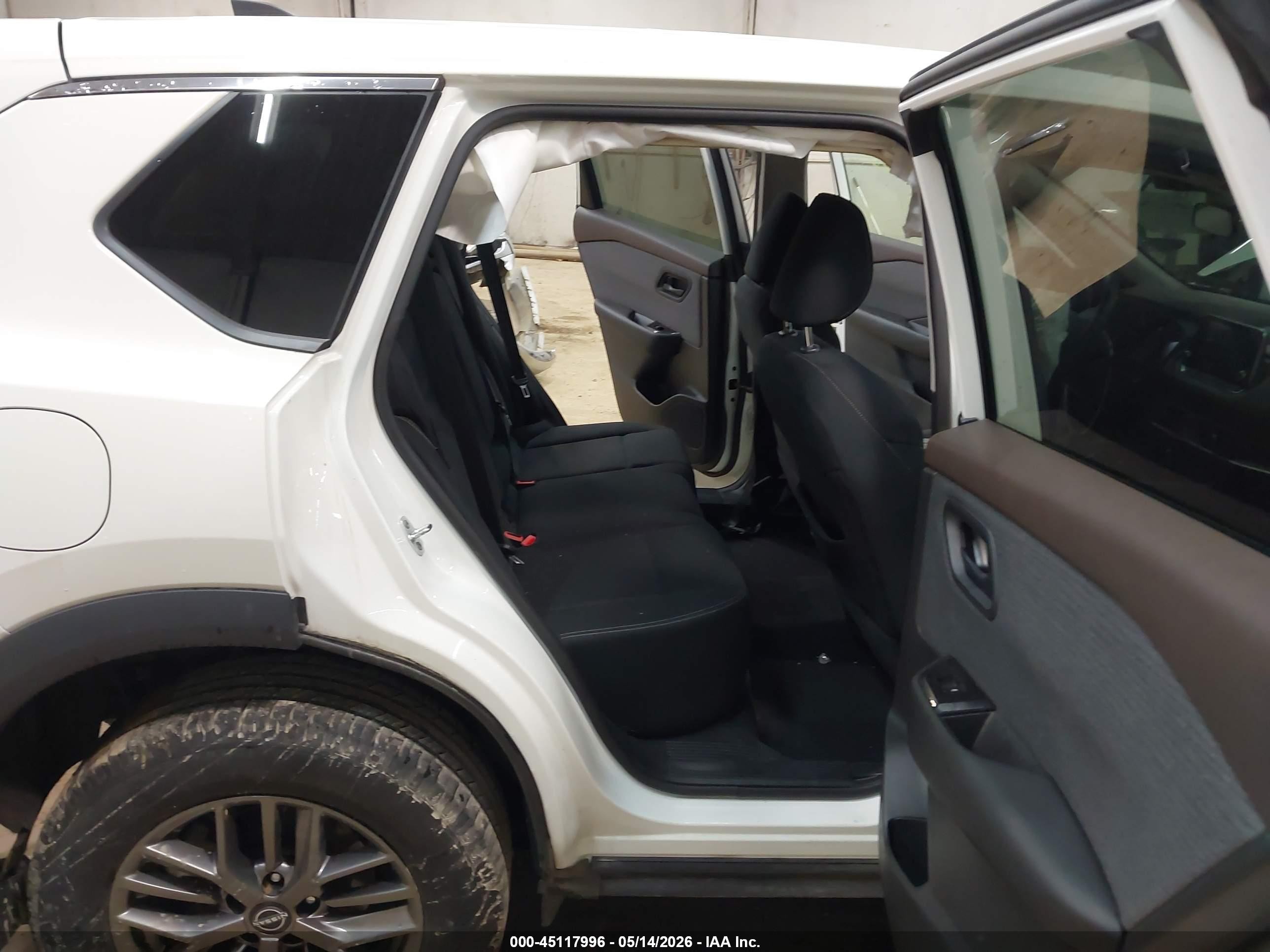 2023 Nissan Rogue S Intelligent Awd Белый vin: 5N1BT3AB6PC808472