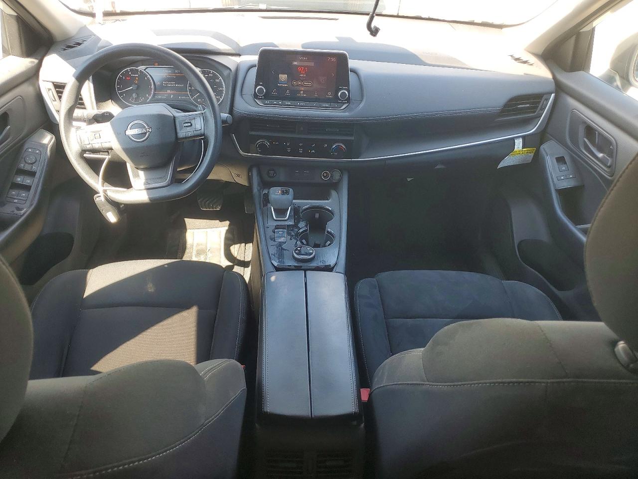 2025 Nissan Rogue S White vin: 5N1BT3AB6SC873136