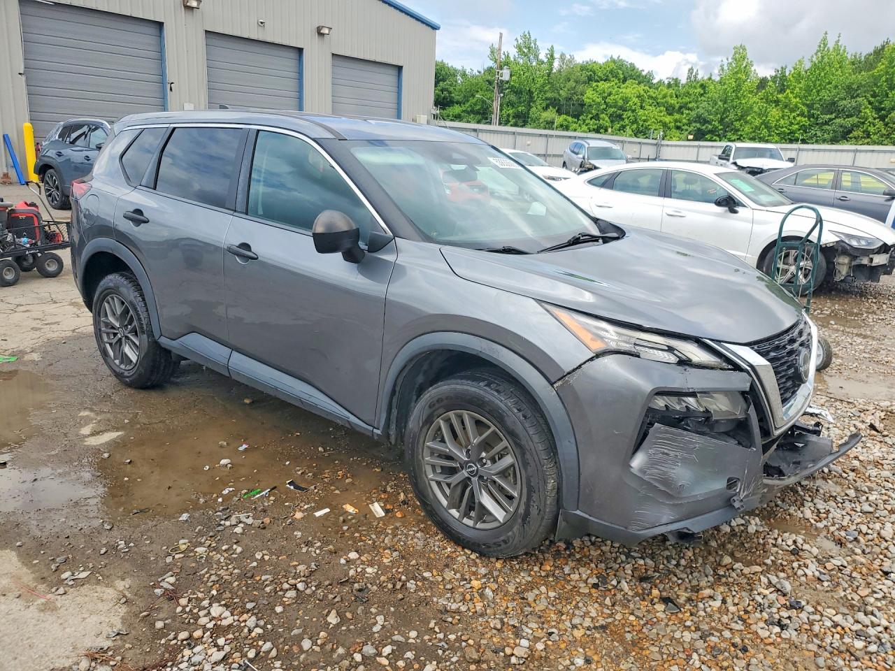2023 Nissan Rogue S Gray vin: 5N1BT3AB7PC781766