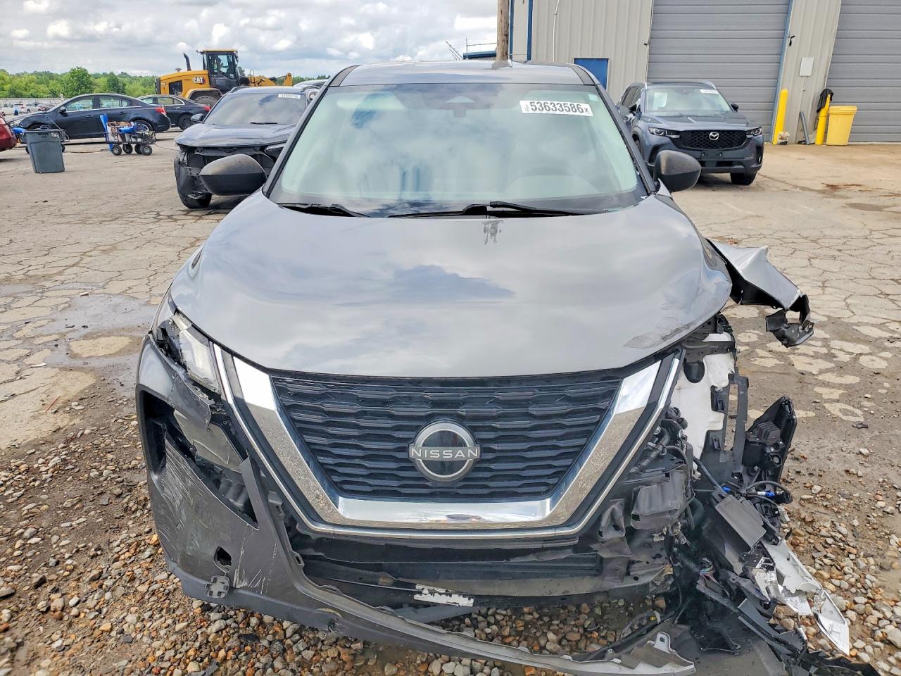2023 Nissan Rogue S Gray vin: 5N1BT3AB7PC781766