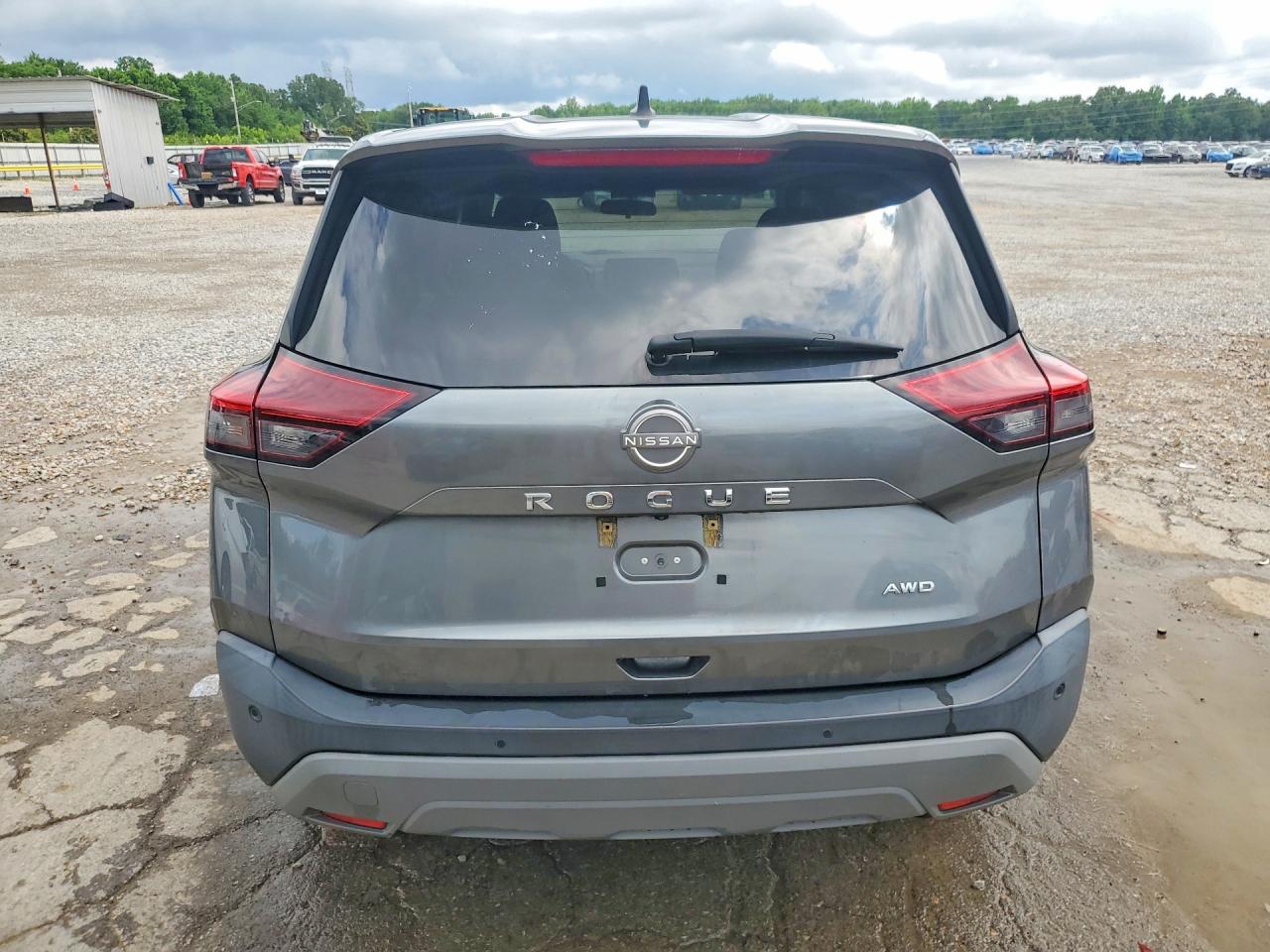2023 Nissan Rogue S Gray vin: 5N1BT3AB7PC781766