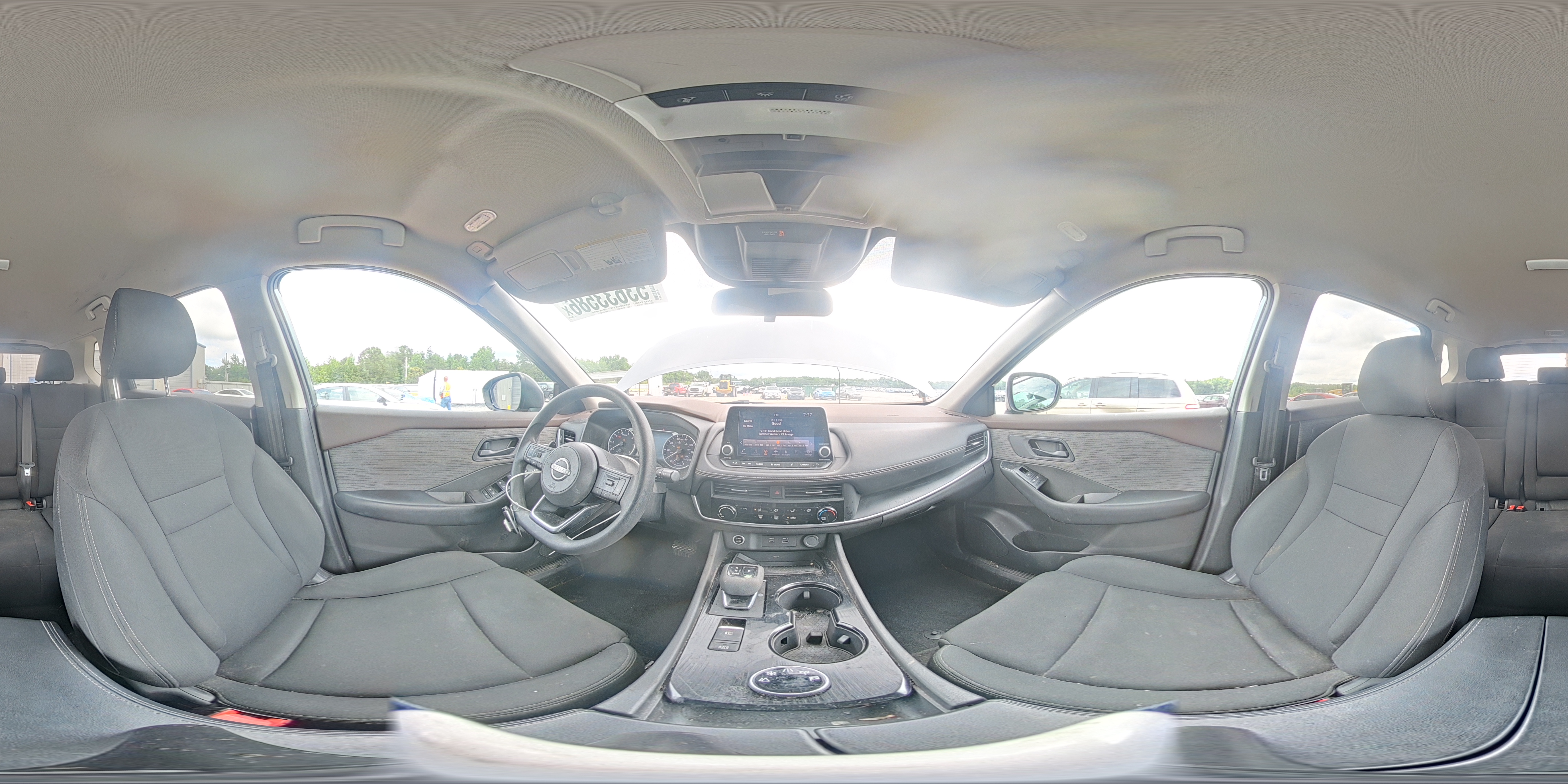 2023 Nissan Rogue S Gray vin: 5N1BT3AB7PC781766