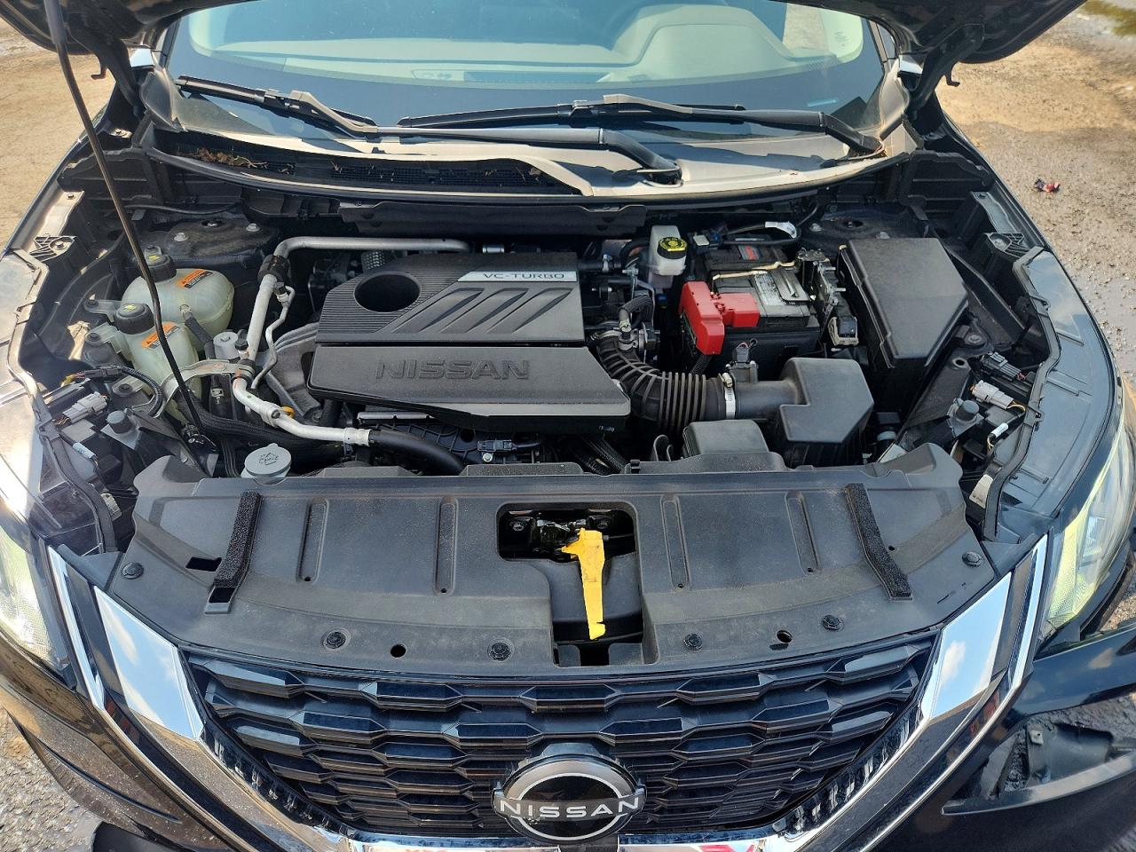 2023 Nissan Rogue S Черный vin: 5N1BT3ABXPC684710