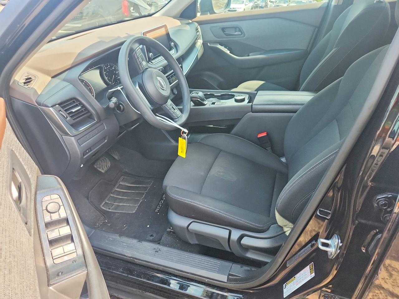 2023 Nissan Rogue S Черный vin: 5N1BT3ABXPC684710