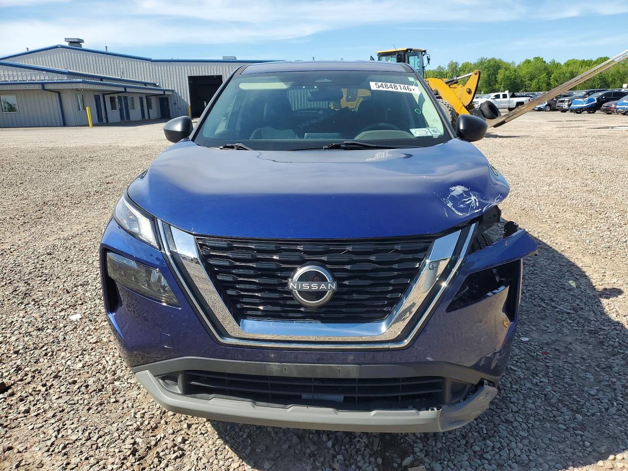 2023 Nissan Rogue S Синий vin: 5N1BT3ABXPC870313