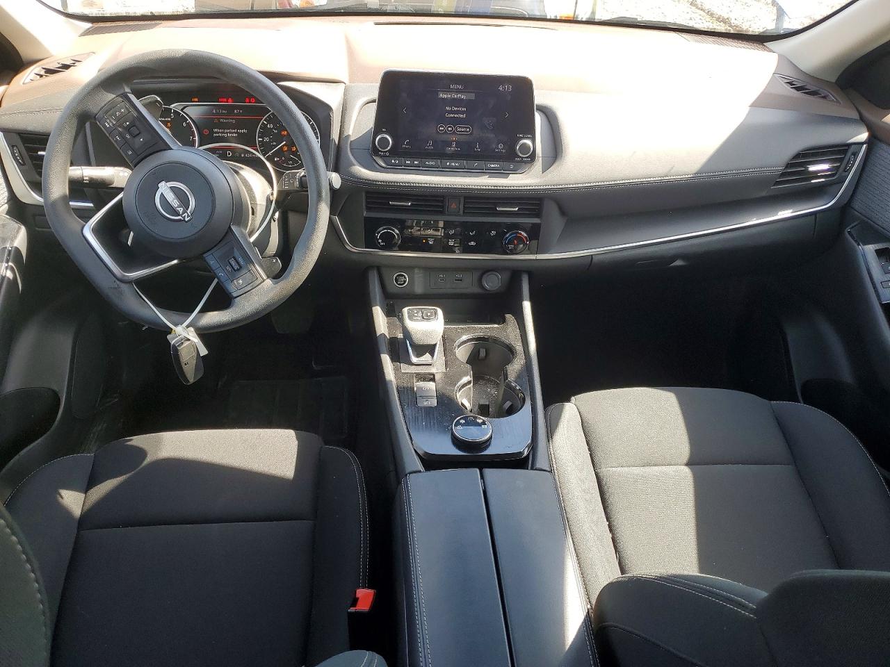 2023 Nissan Rogue S Синий vin: 5N1BT3ABXPC870313