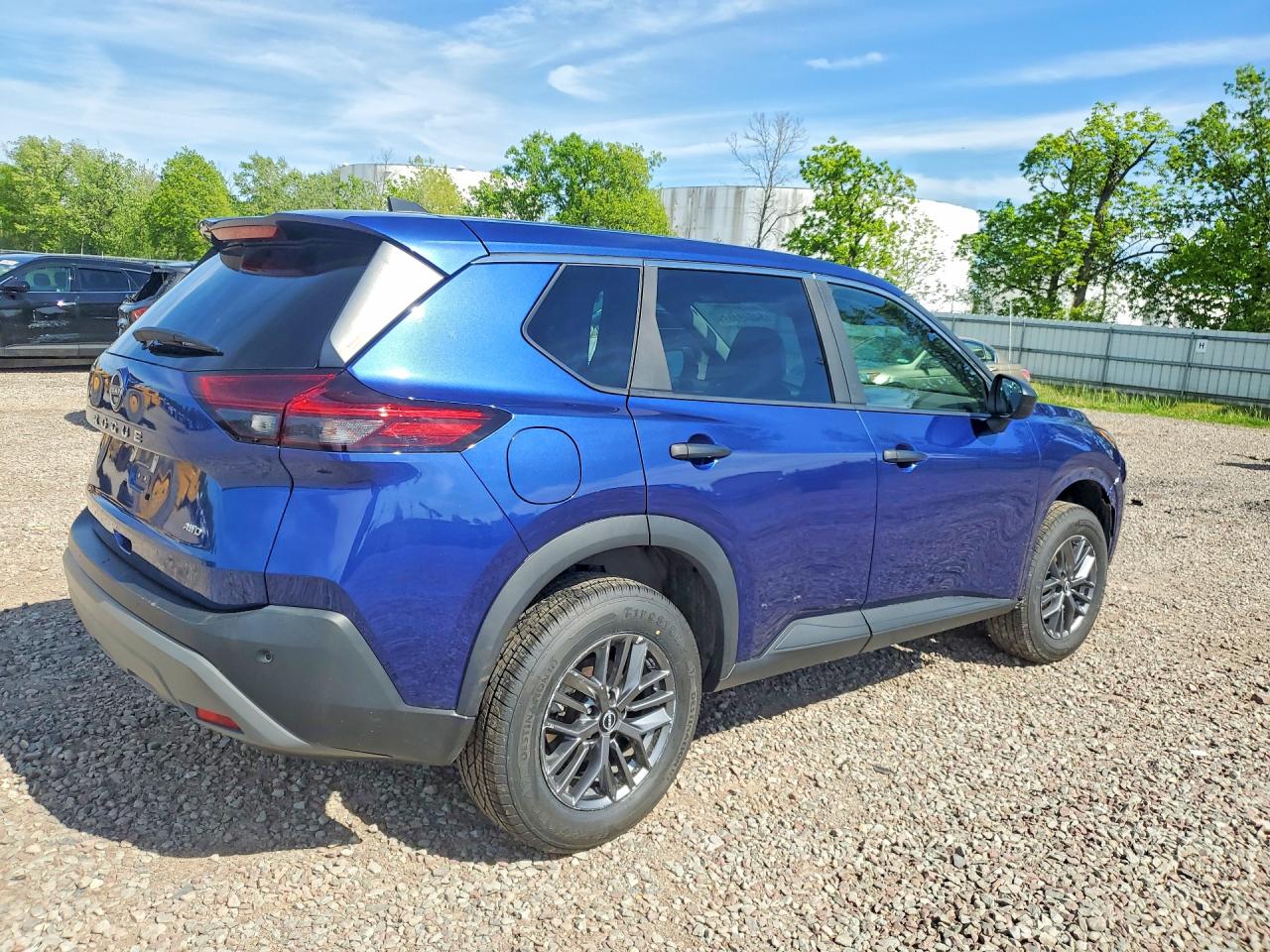 2023 Nissan Rogue S Синий vin: 5N1BT3ABXPC870313