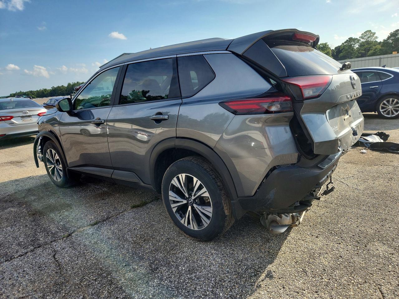 2023 Nissan Rogue Sv Gray vin: 5N1BT3BA0PC879124