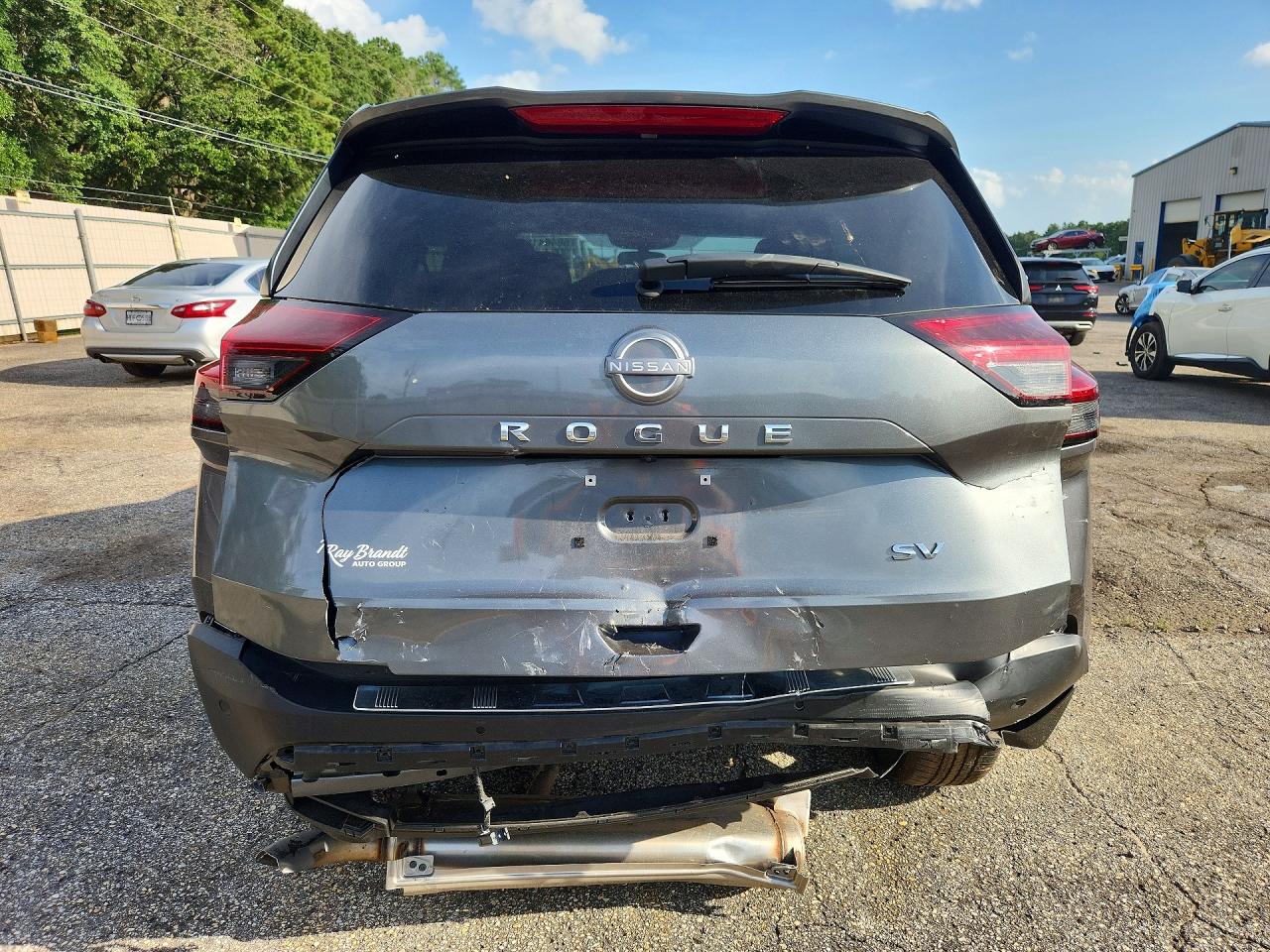 2023 Nissan Rogue Sv Gray vin: 5N1BT3BA0PC879124