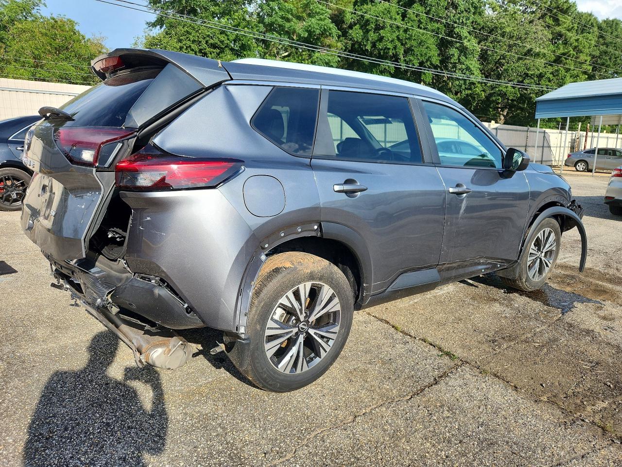 2023 Nissan Rogue Sv Gray vin: 5N1BT3BA0PC879124