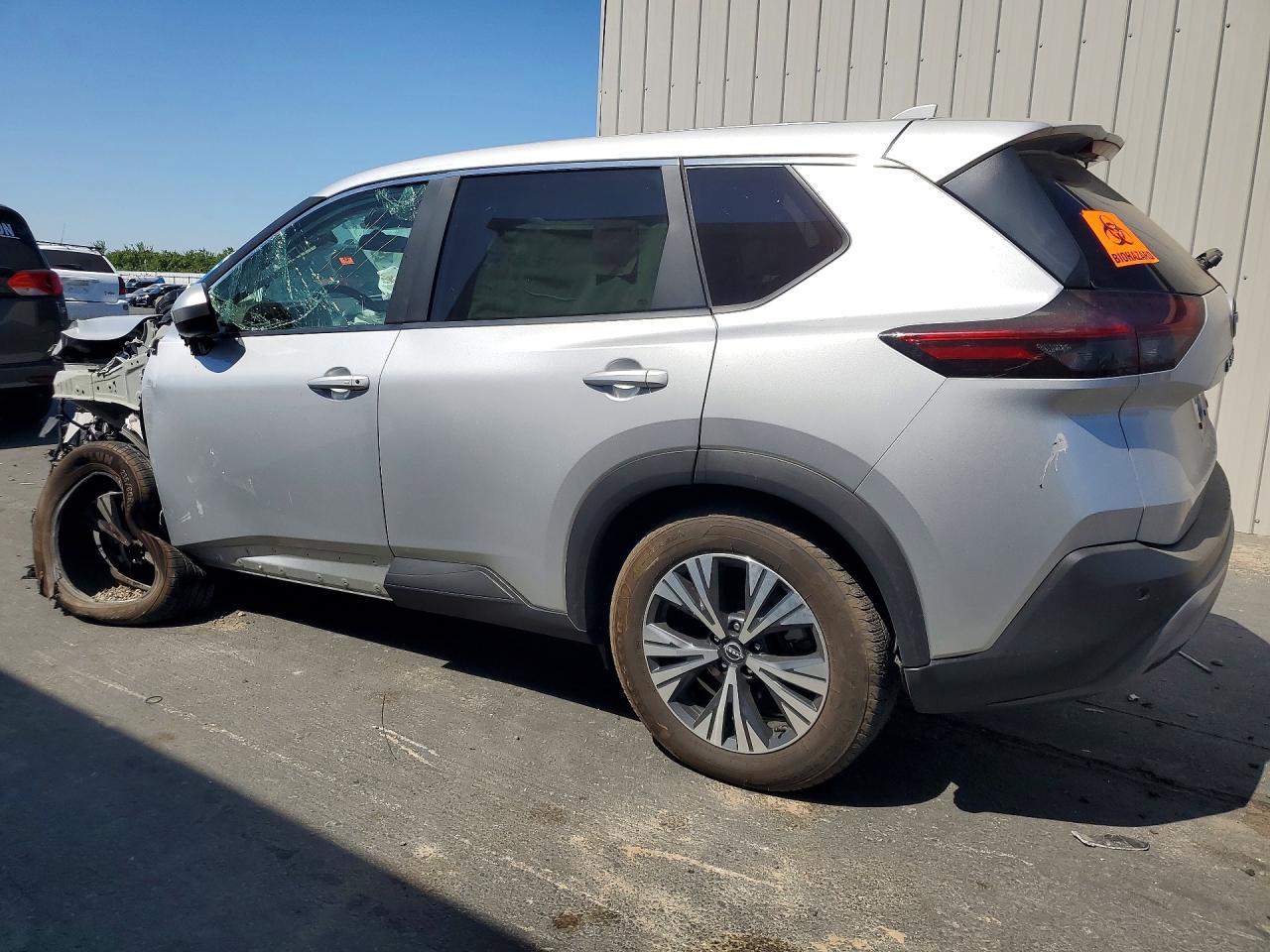 2023 Nissan Rogue Sv Silver vin: 5N1BT3BA0PC935255