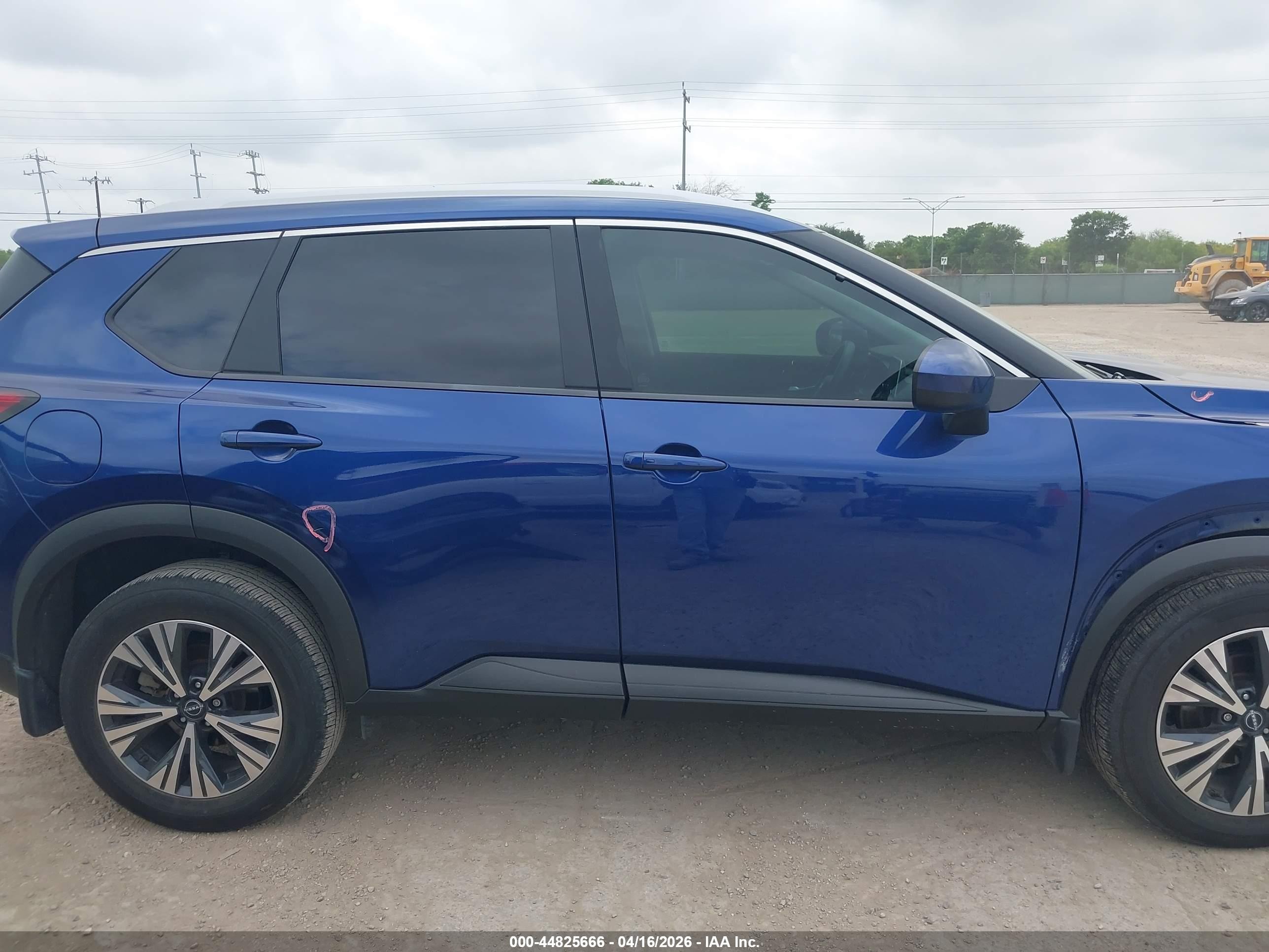 2023 Nissan Rogue Sv Fwd Синий vin: 5N1BT3BA0PC948491