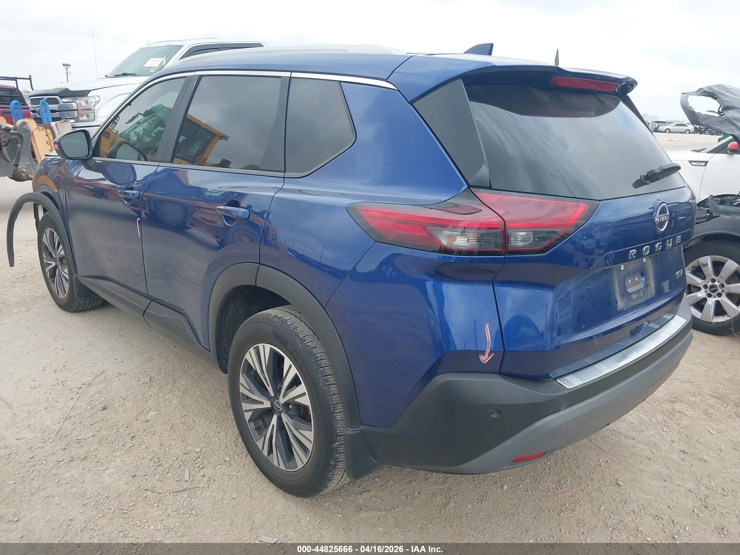2023 Nissan Rogue Sv Fwd Синий vin: 5N1BT3BA0PC948491