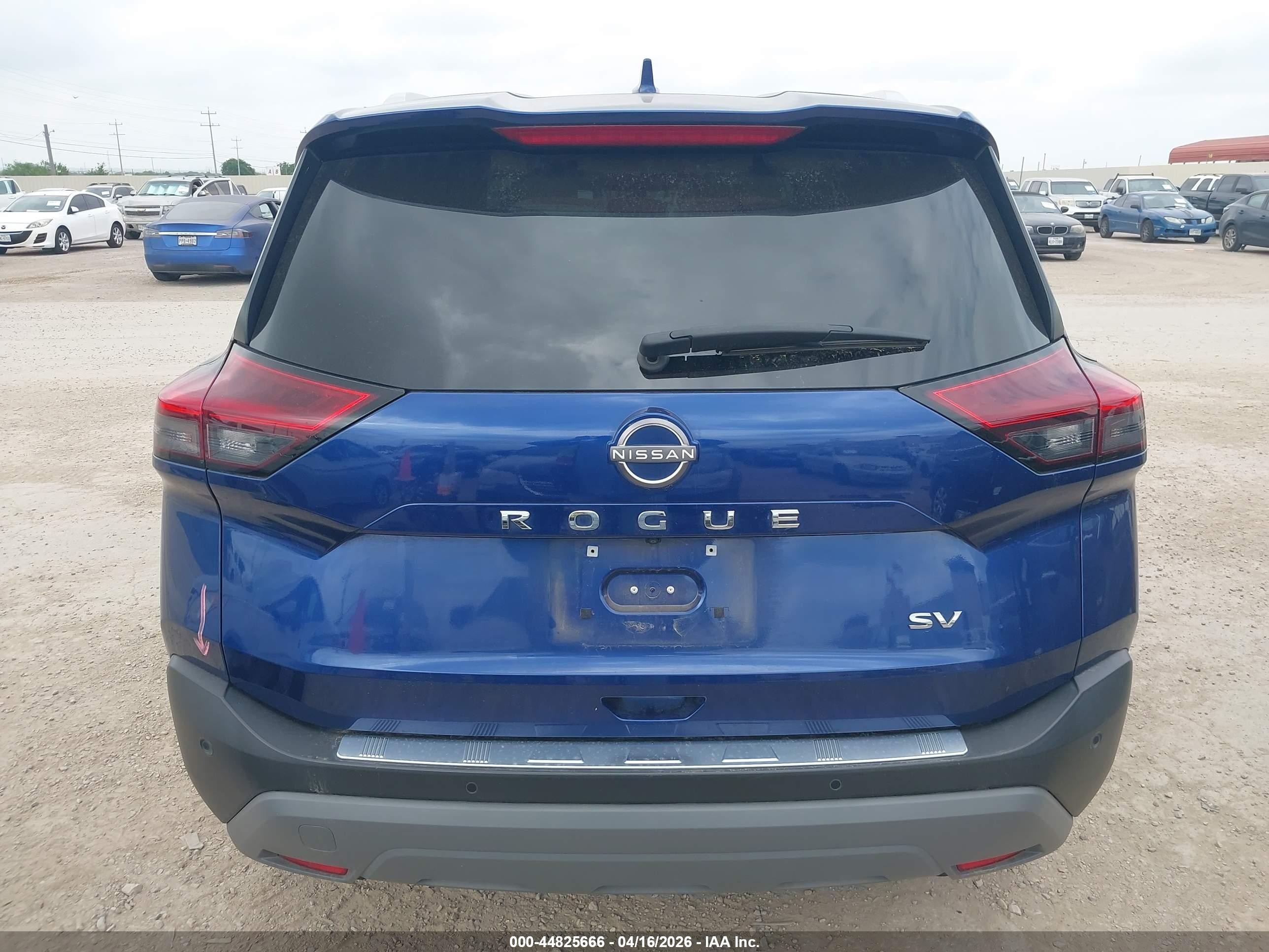 2023 Nissan Rogue Sv Fwd Синий vin: 5N1BT3BA0PC948491