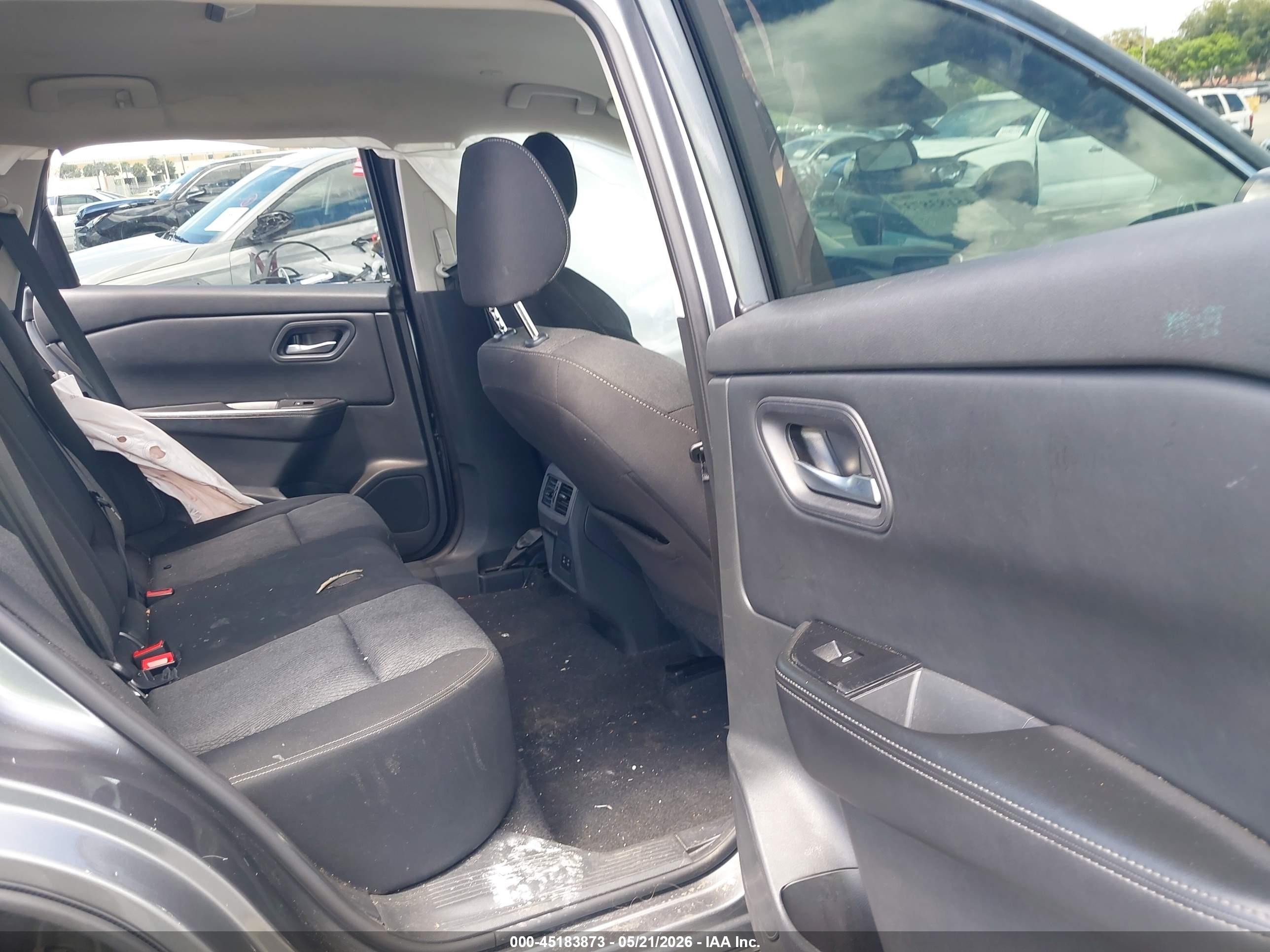 2024 Nissan Rogue Sv Fwd Gray vin: 5N1BT3BA0RC675345