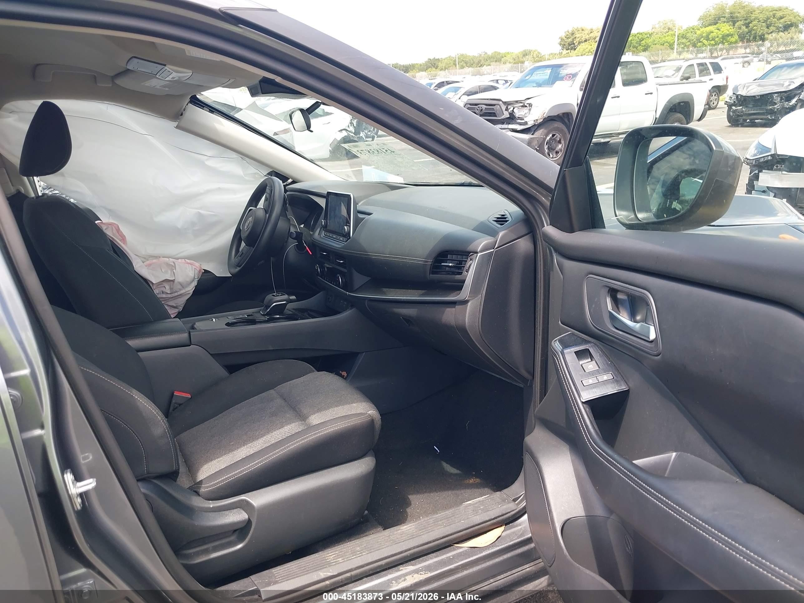 2024 Nissan Rogue Sv Fwd Gray vin: 5N1BT3BA0RC675345