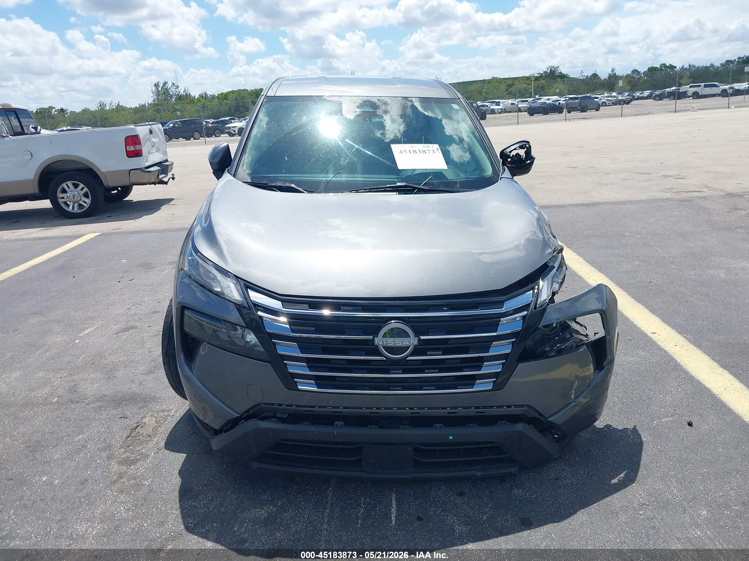 2024 Nissan Rogue Sv Fwd Gray vin: 5N1BT3BA0RC675345