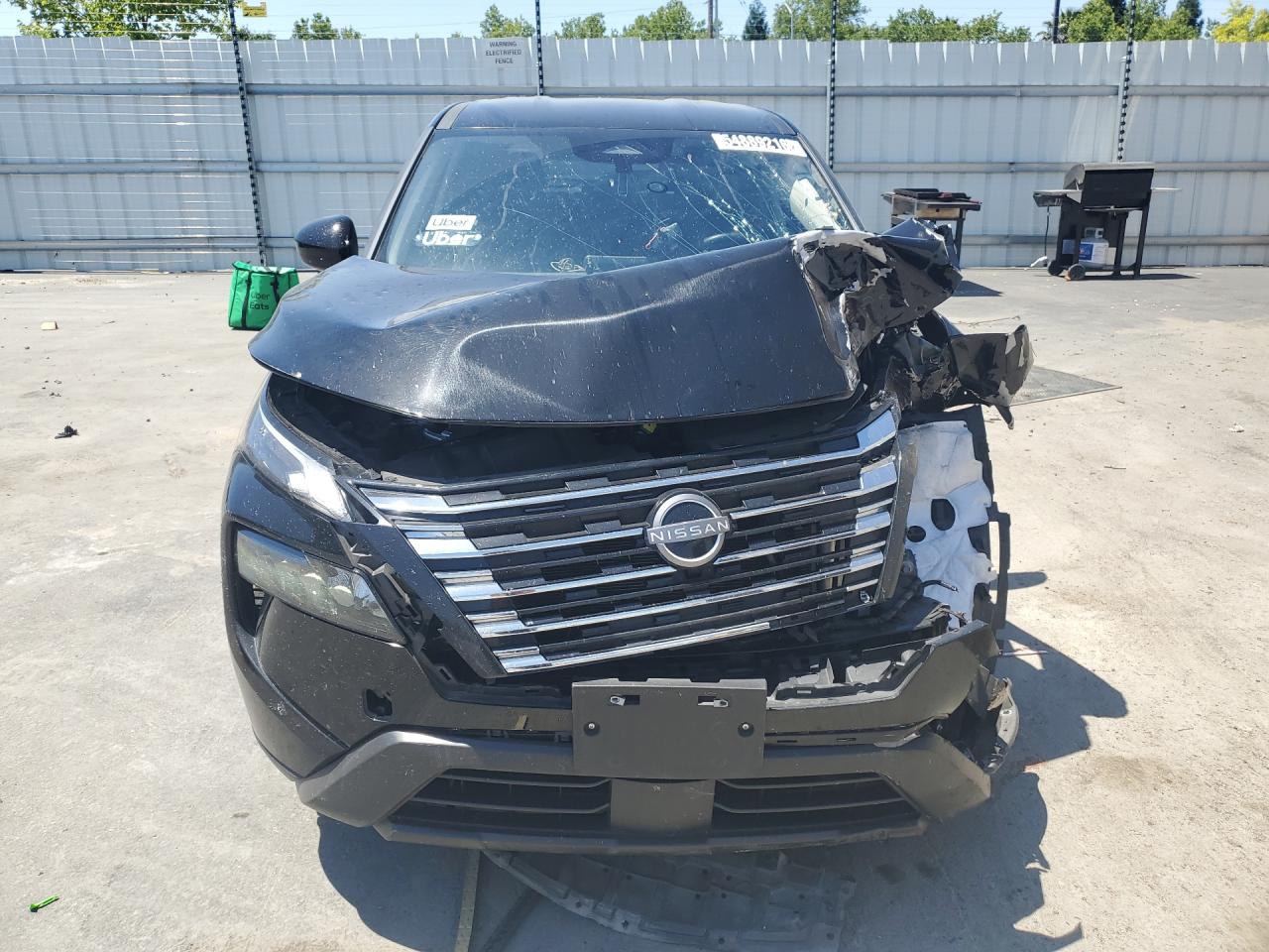 2025 Nissan Rogue Sv Черный vin: 5N1BT3BA0SC808613 Damage: Front Bumper Reinforcement, Broken, Replacement Required