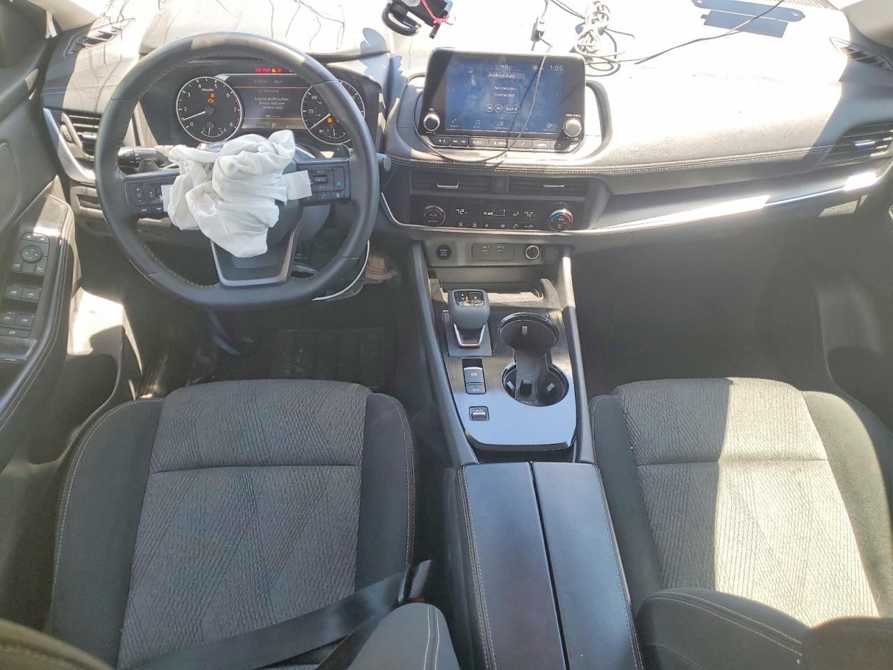 2025 Nissan Rogue Sv Черный vin: 5N1BT3BA0SC808613