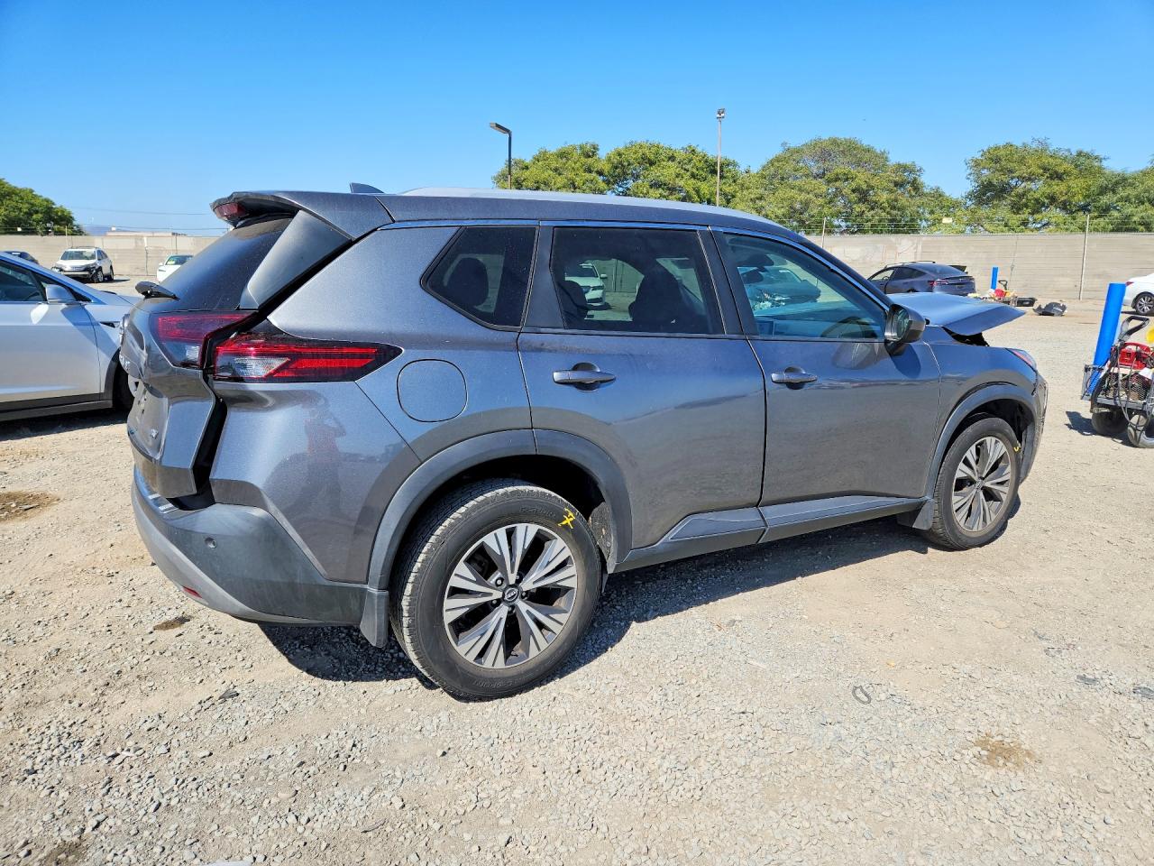 2023 Nissan Rogue Sv Gray vin: 5N1BT3BA1PC777475