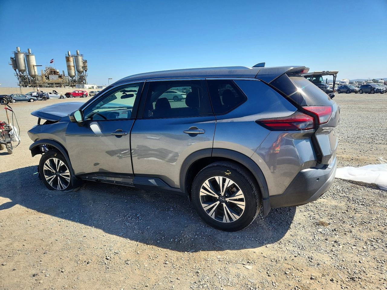 2023 Nissan Rogue Sv Gray vin: 5N1BT3BA1PC777475